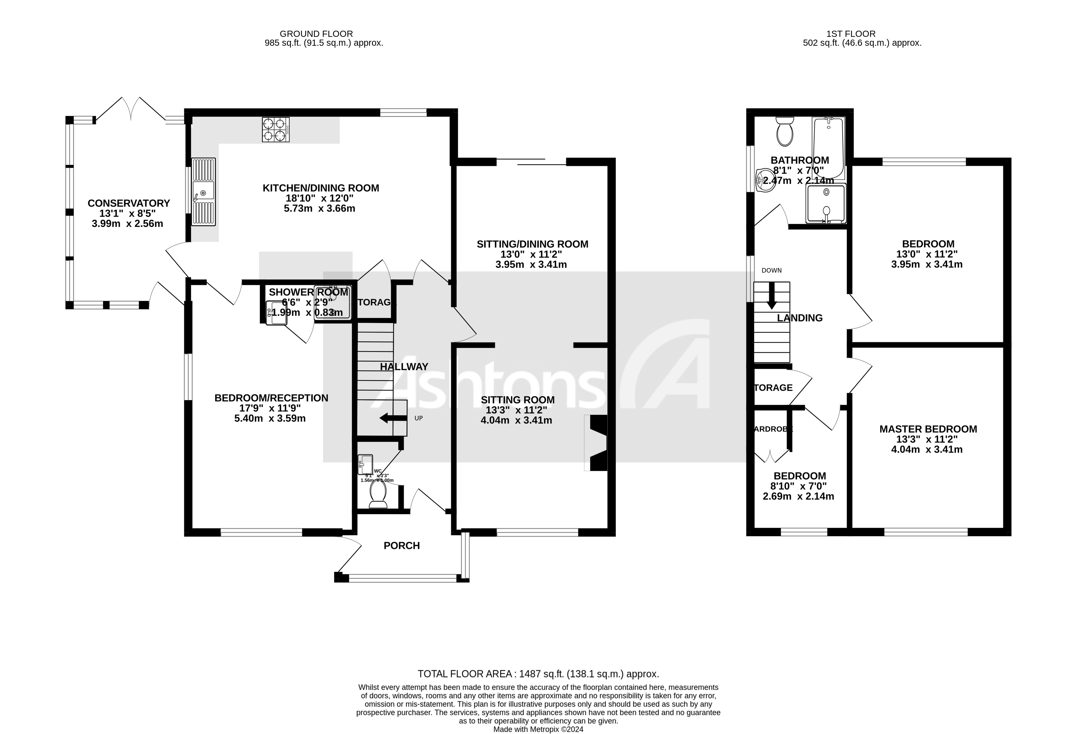 Epping Close, Prescot Floor Plan