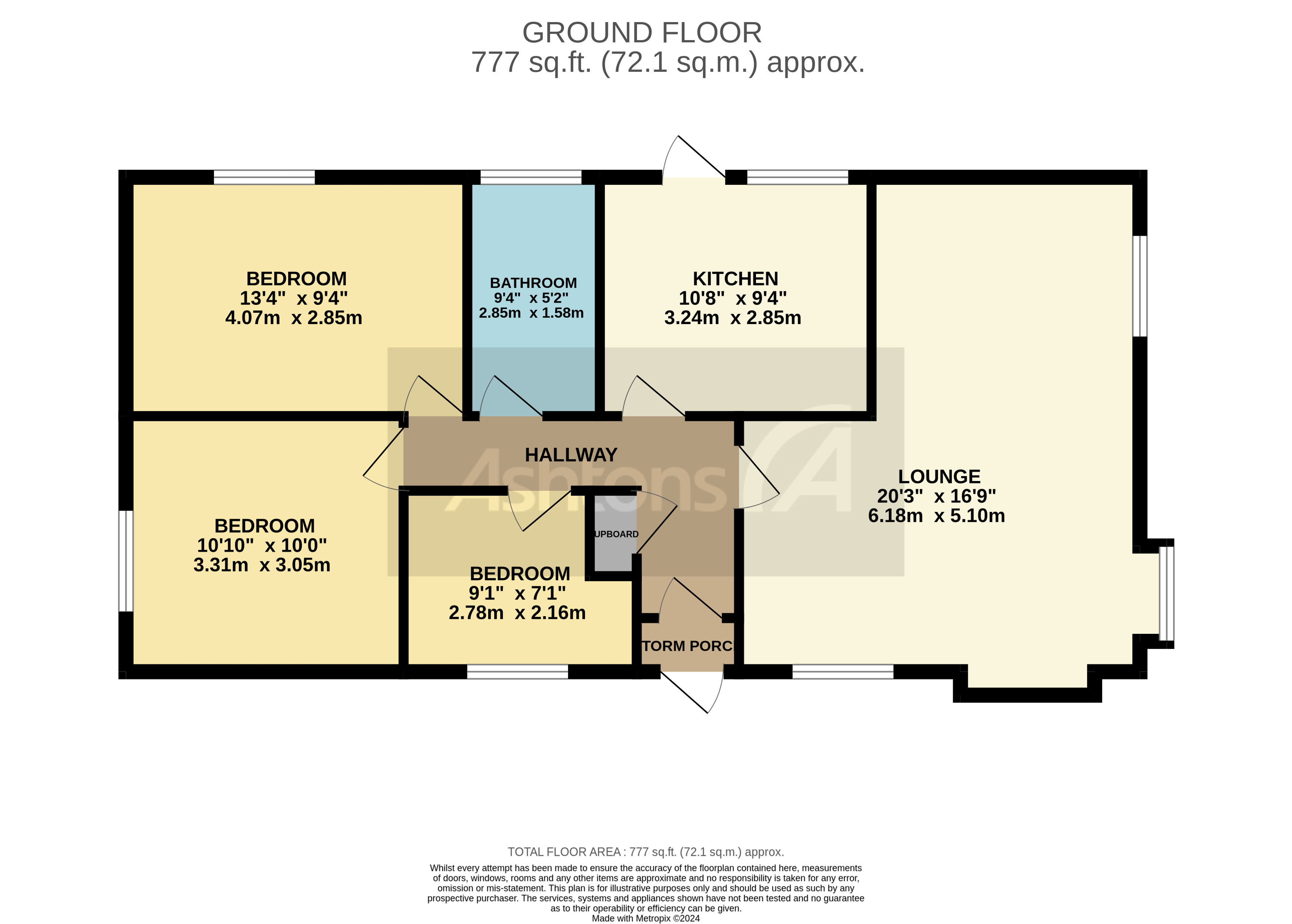 Pendine Close, Warrington Floor Plan