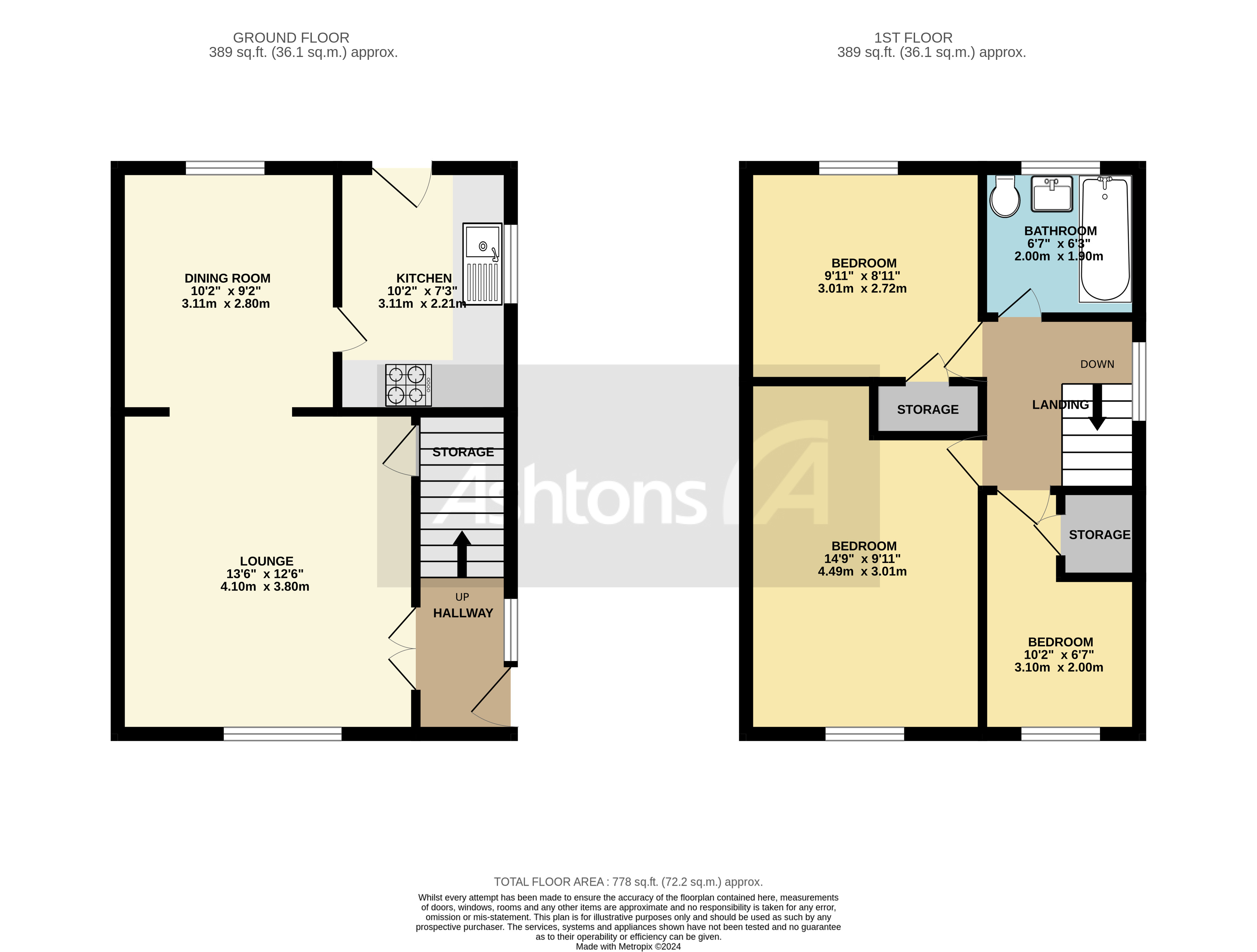 Canford Close, Warrington Floor Plan