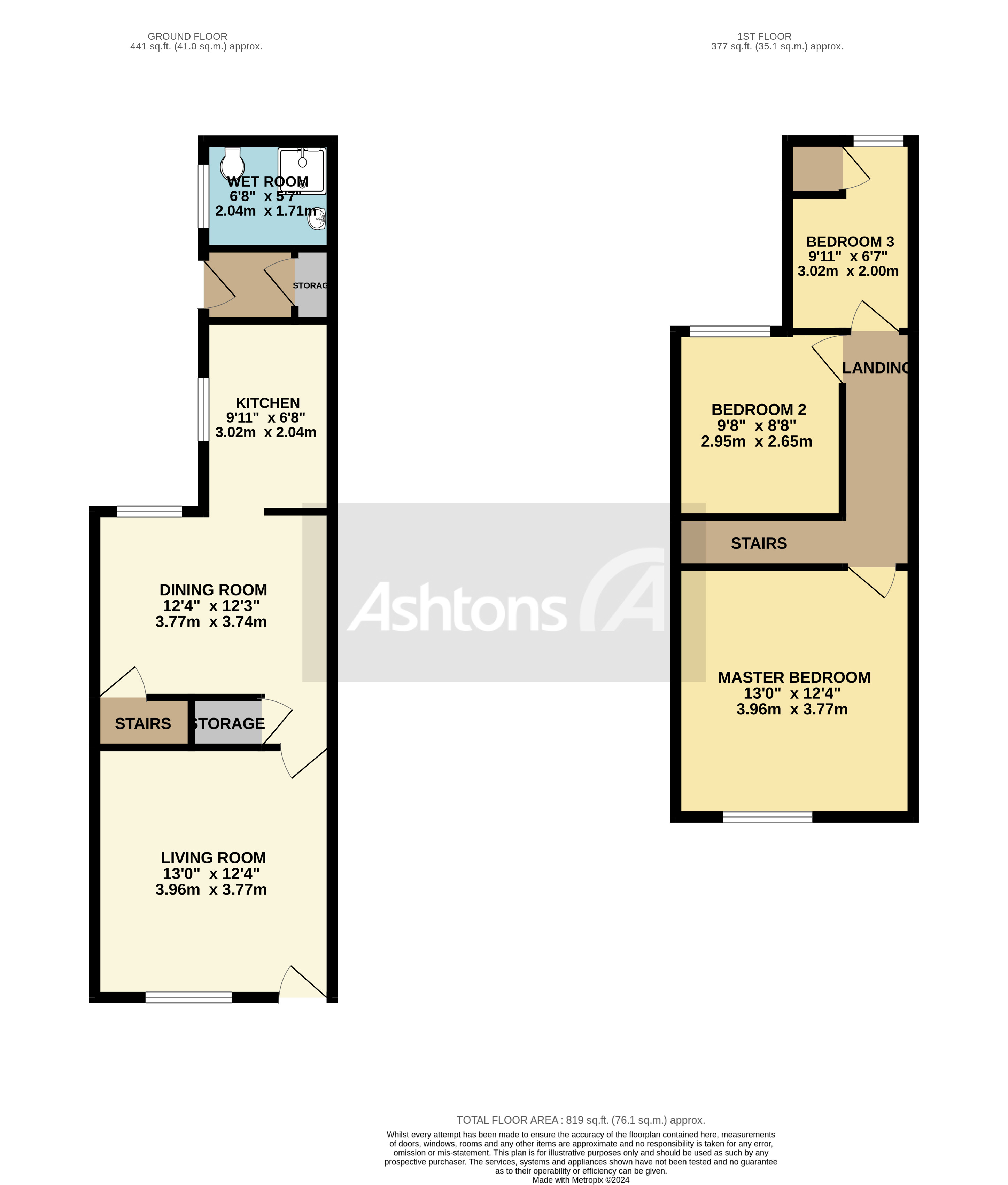 Fairclough Street, Warrington Floor Plan