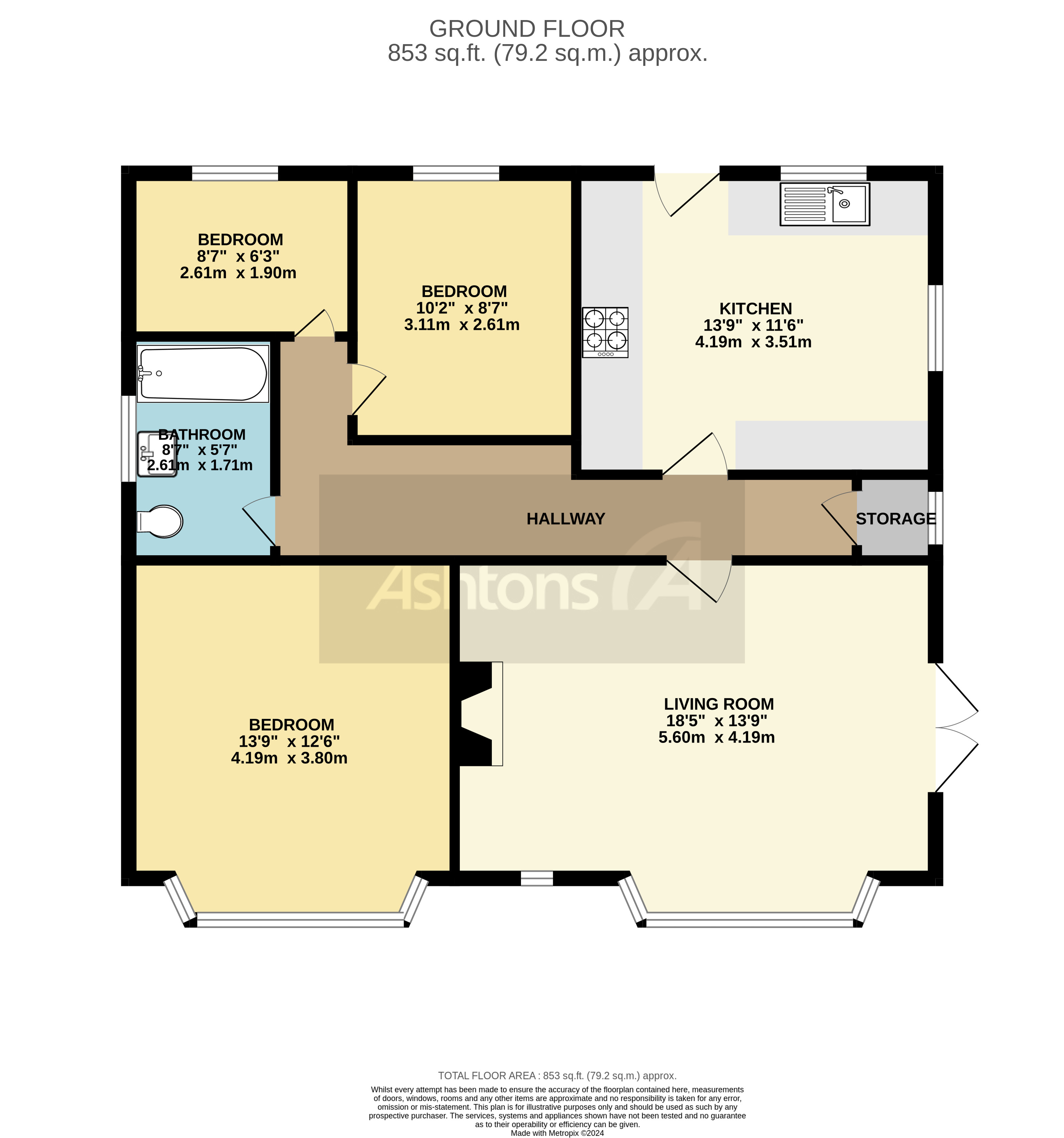 Belmont Crescent, Warrington Floor Plan