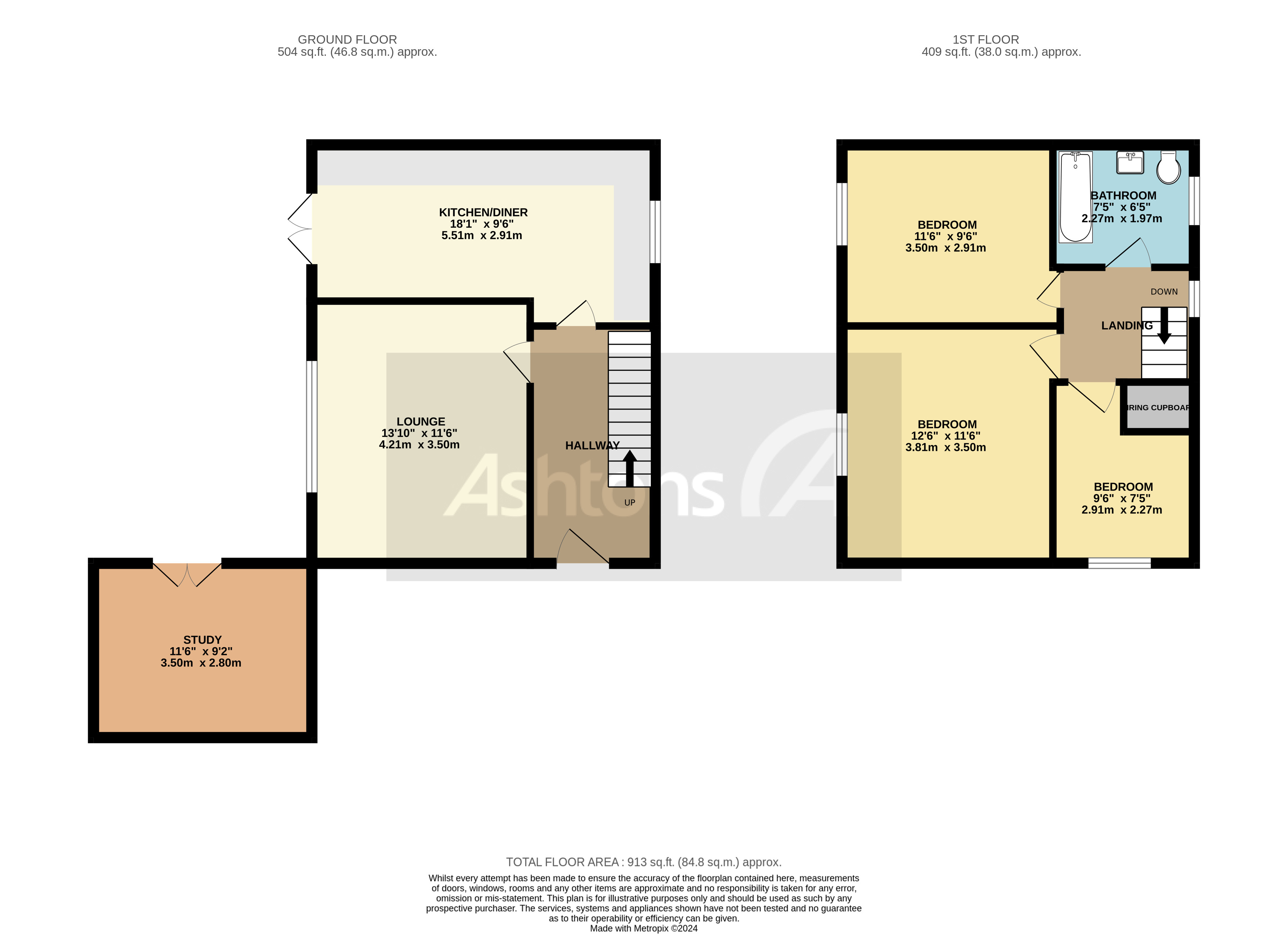 Beeston Close, Warrington Floor Plan