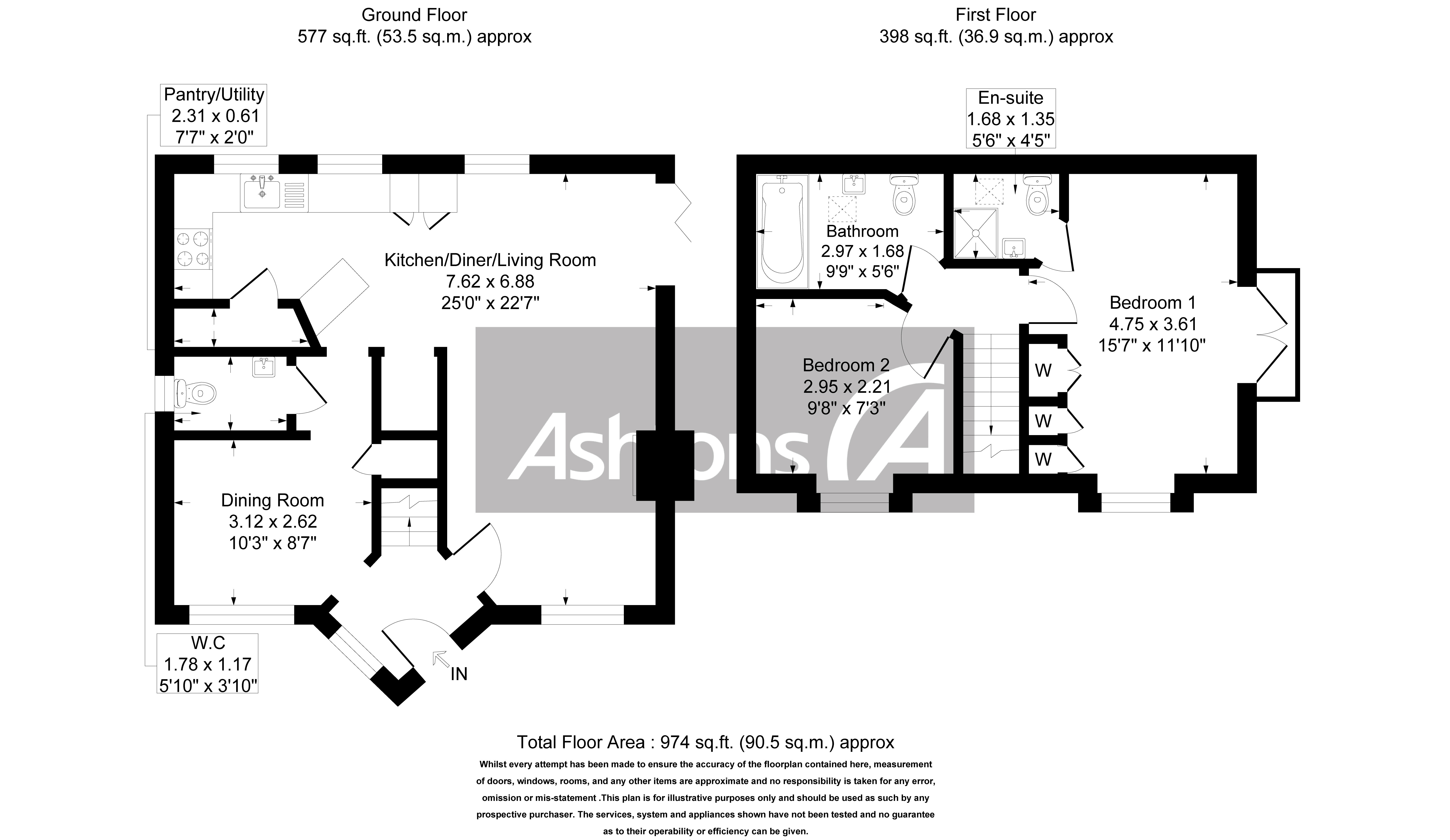 2a Old Hall Drive, Wigan Floor Plan