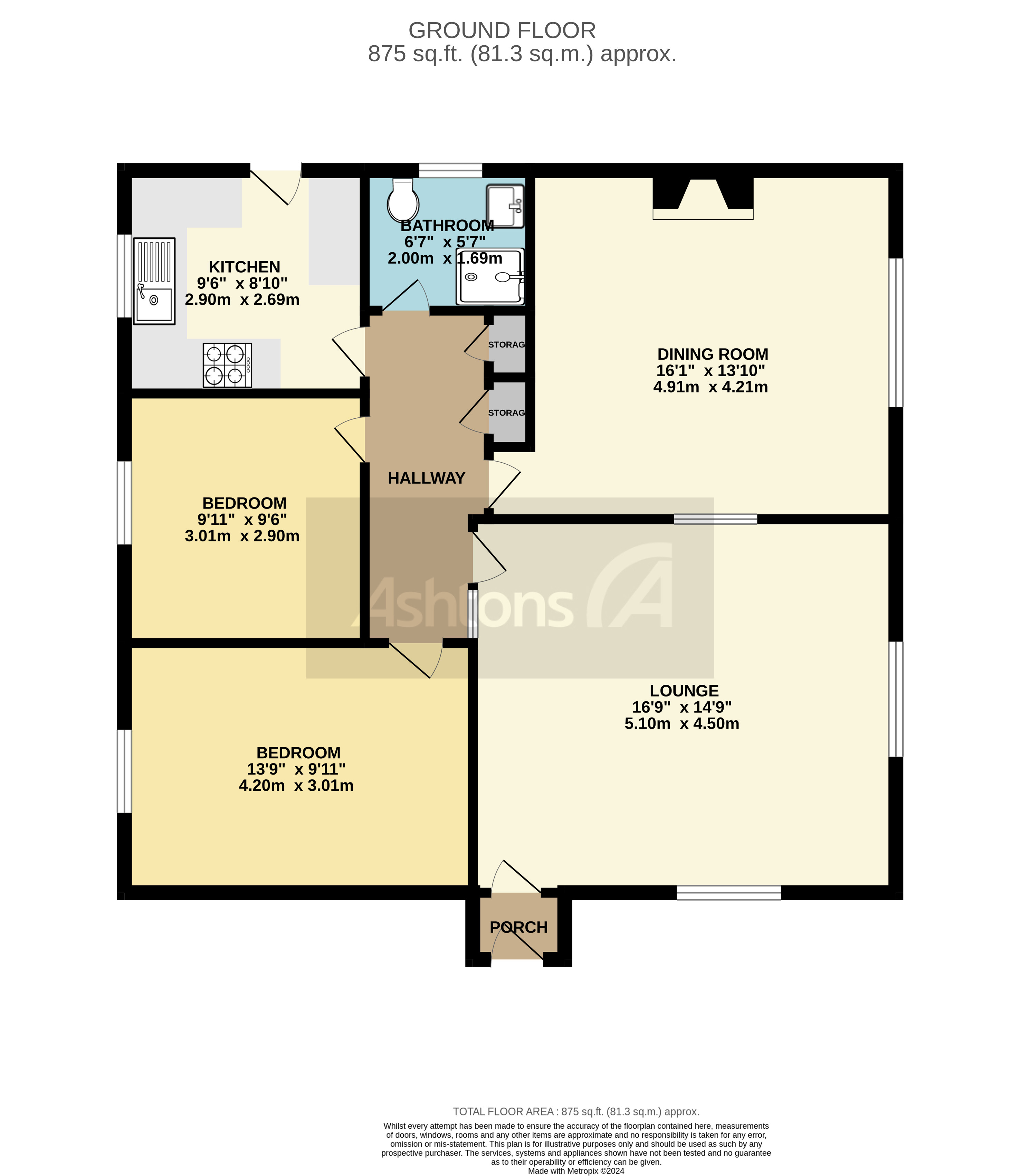 Beechmore, Warrington Floor Plan