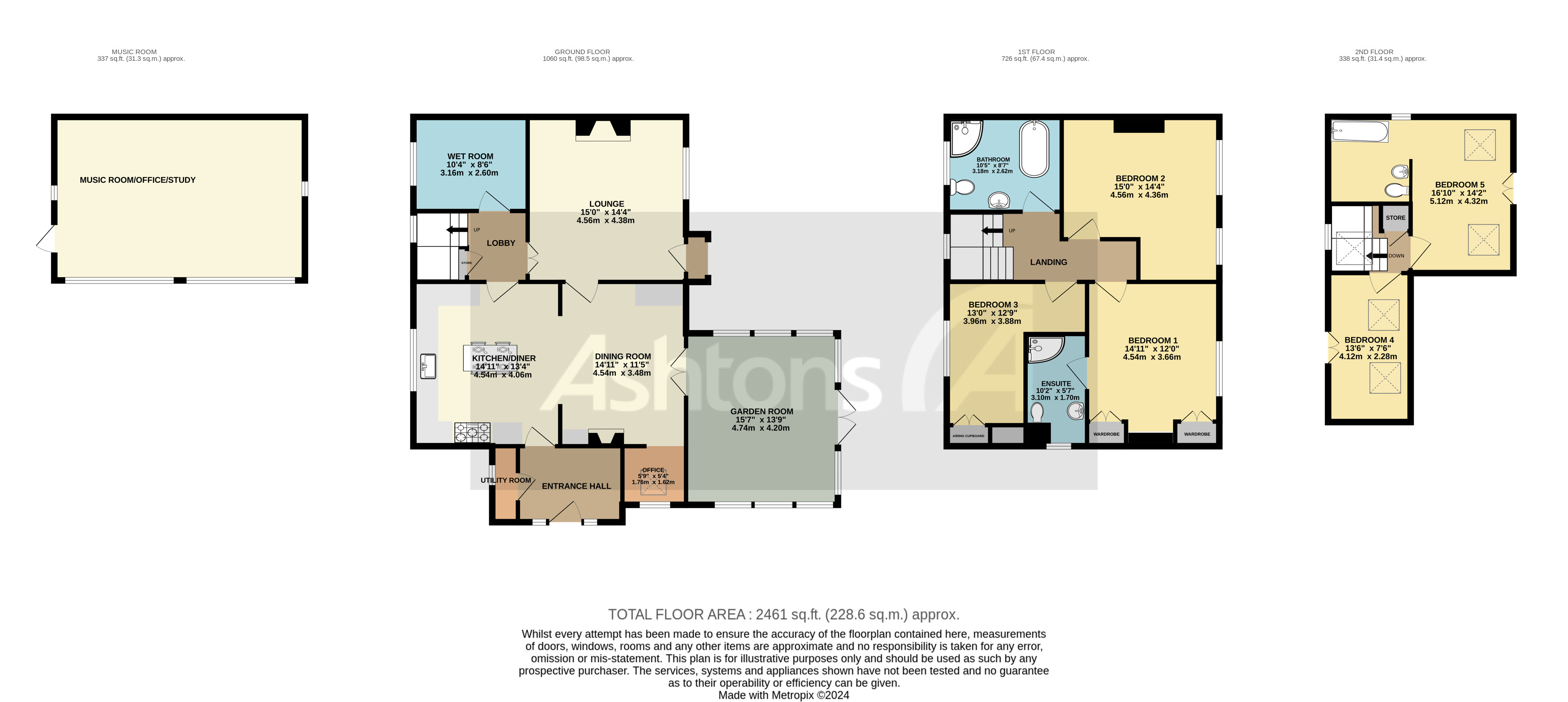 Brow Farm Cottage, Warrington Floor Plan