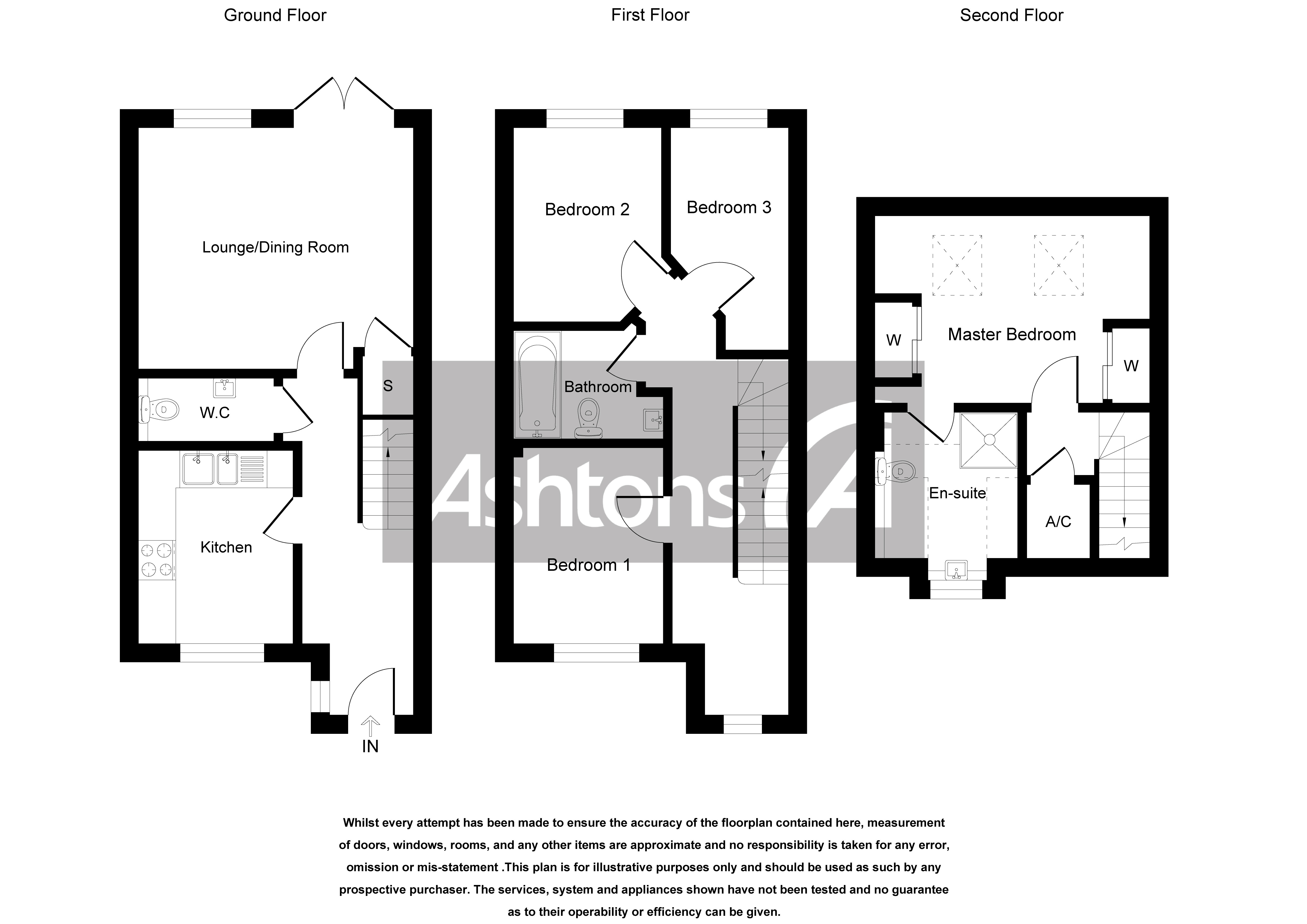 Plot 3, Birchwood Gardens, Warrington Floor Plan