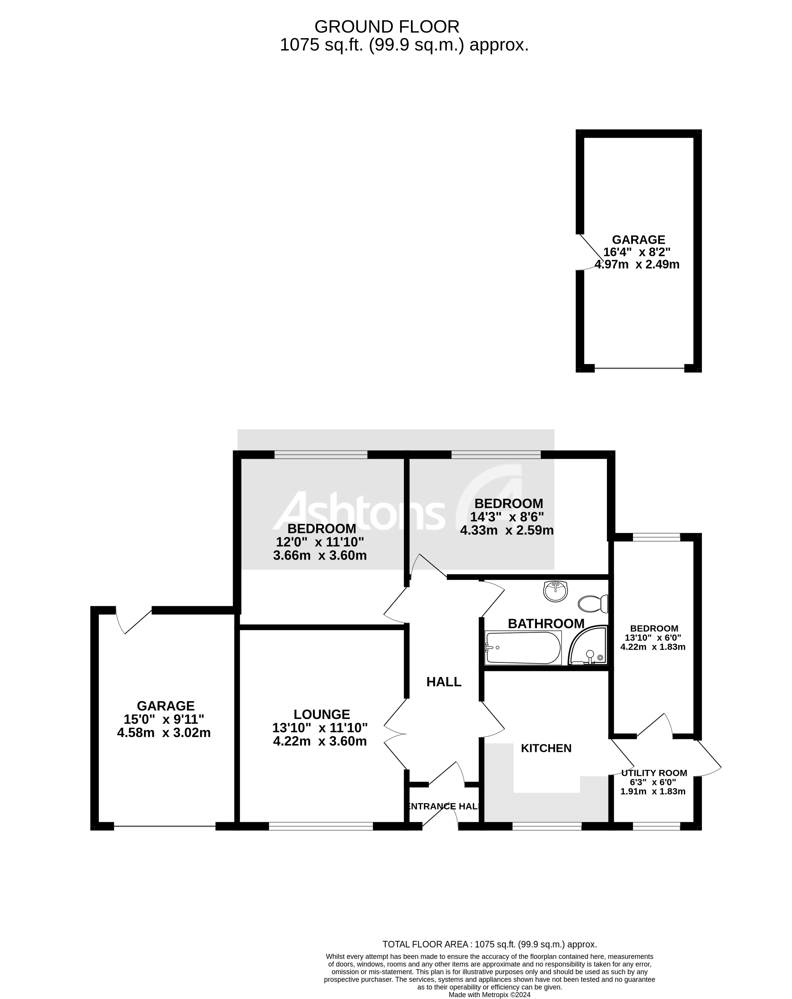 Woodlands Road, St. Helens Floor Plan