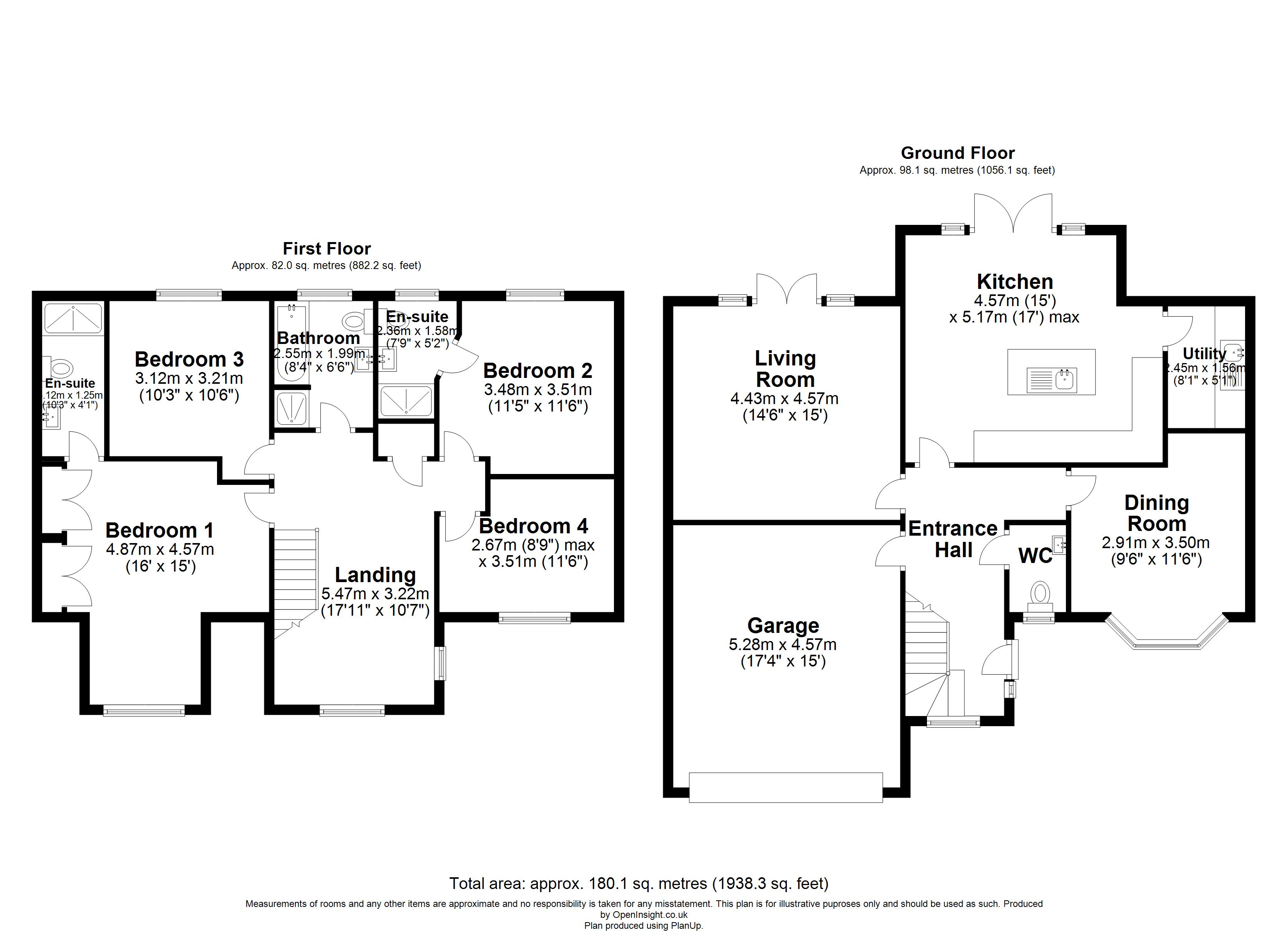 Springbrook, Warrington Floor Plan