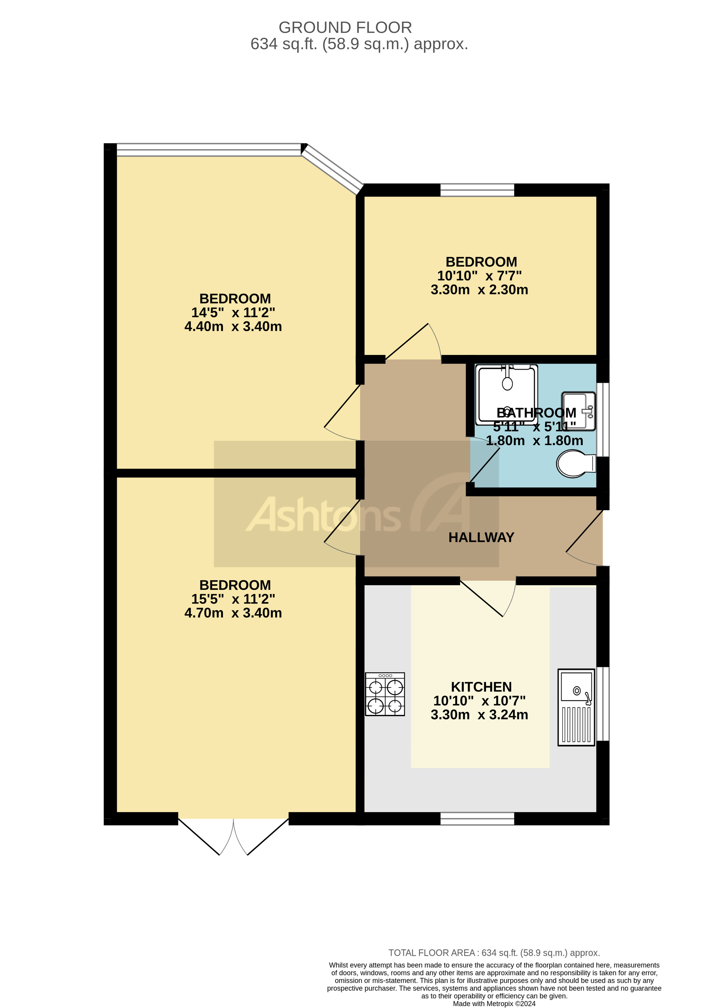 Almond Grove, Warrington Floor Plan