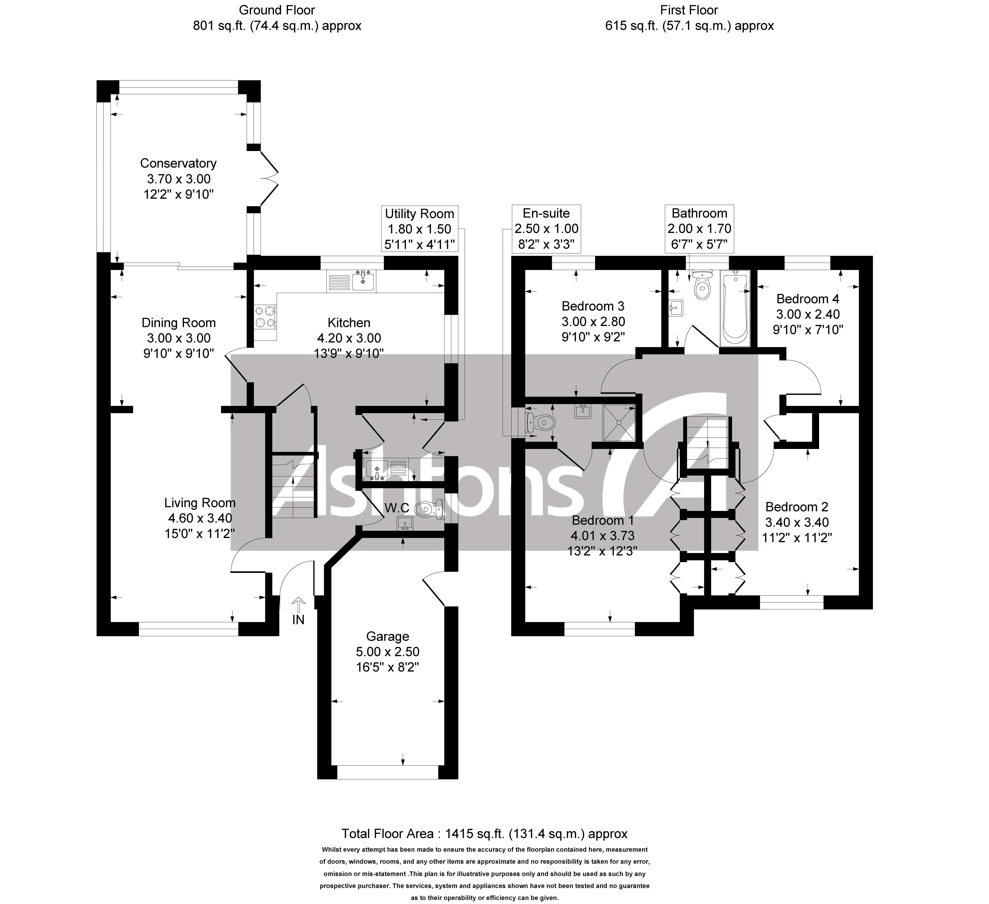 Bridgend Close, Widnes Floor Plan