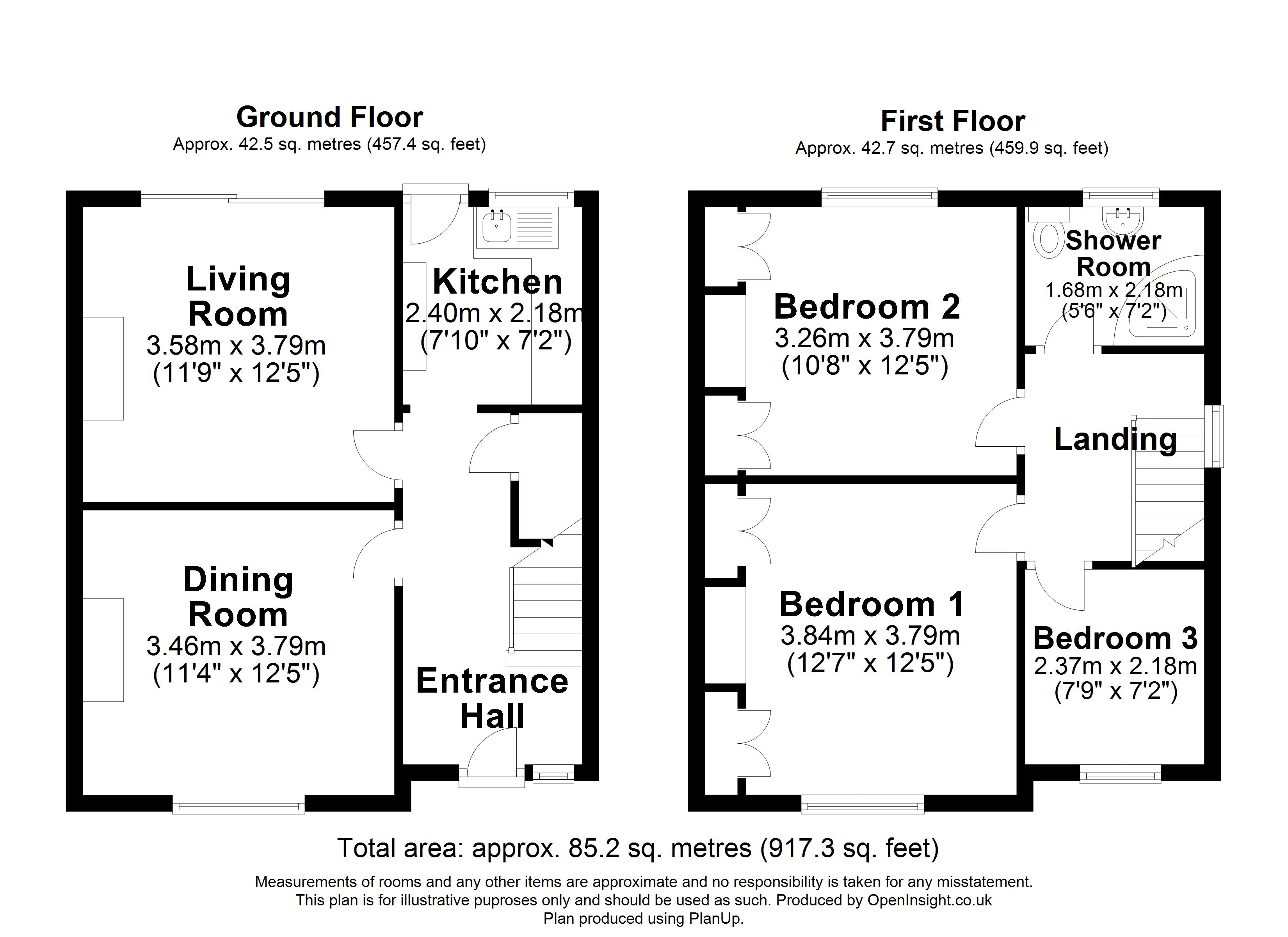 Georges Crescent, Warrington Floor Plan