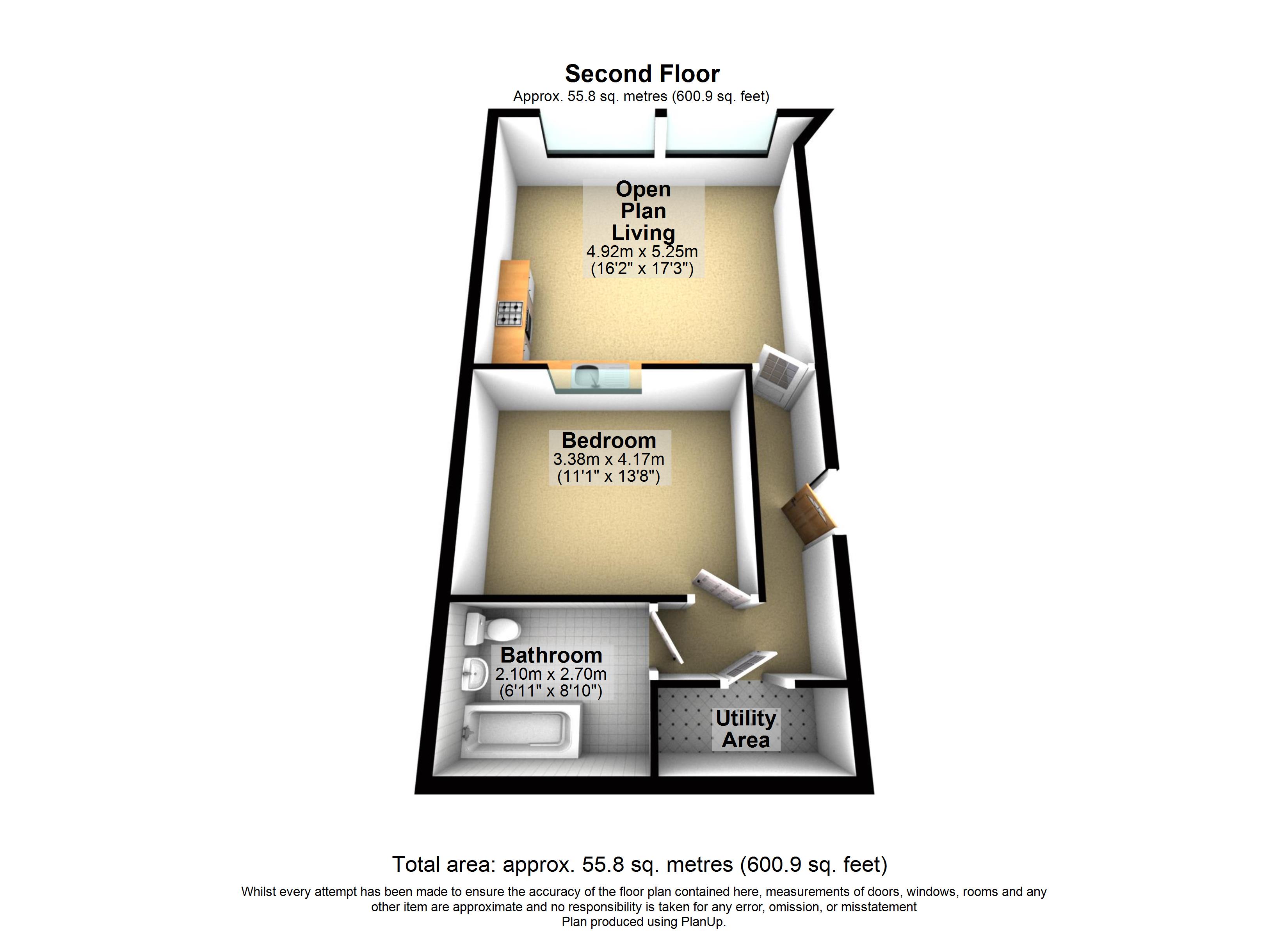 Apartment 49, Leigh Floor Plan