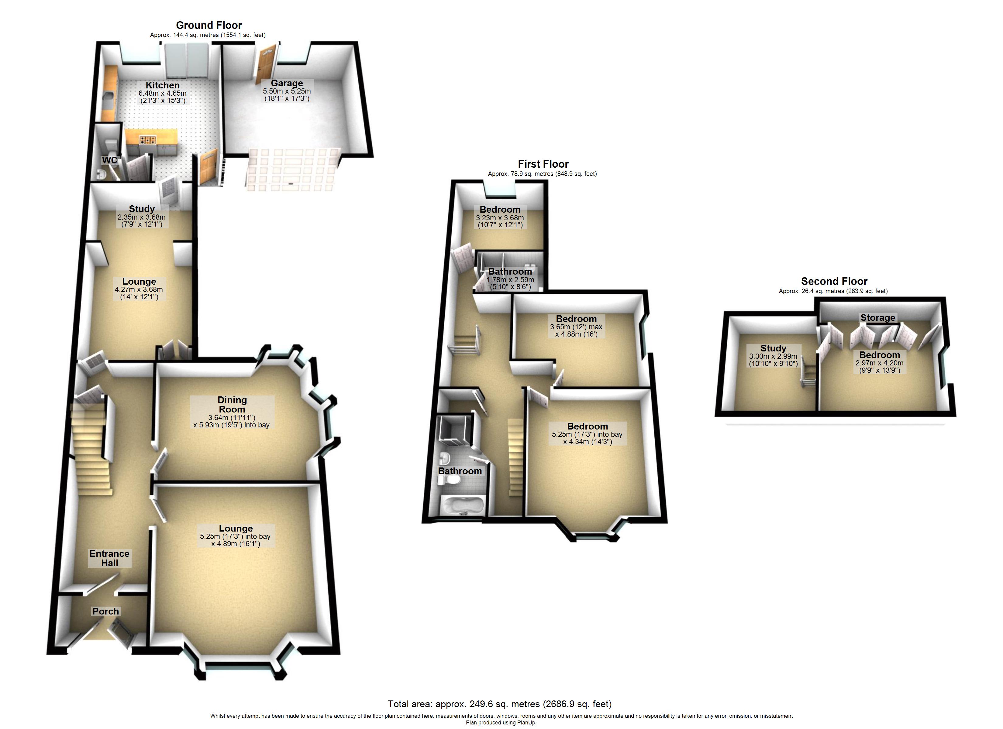 St. Helens Road, Leigh Floor Plan