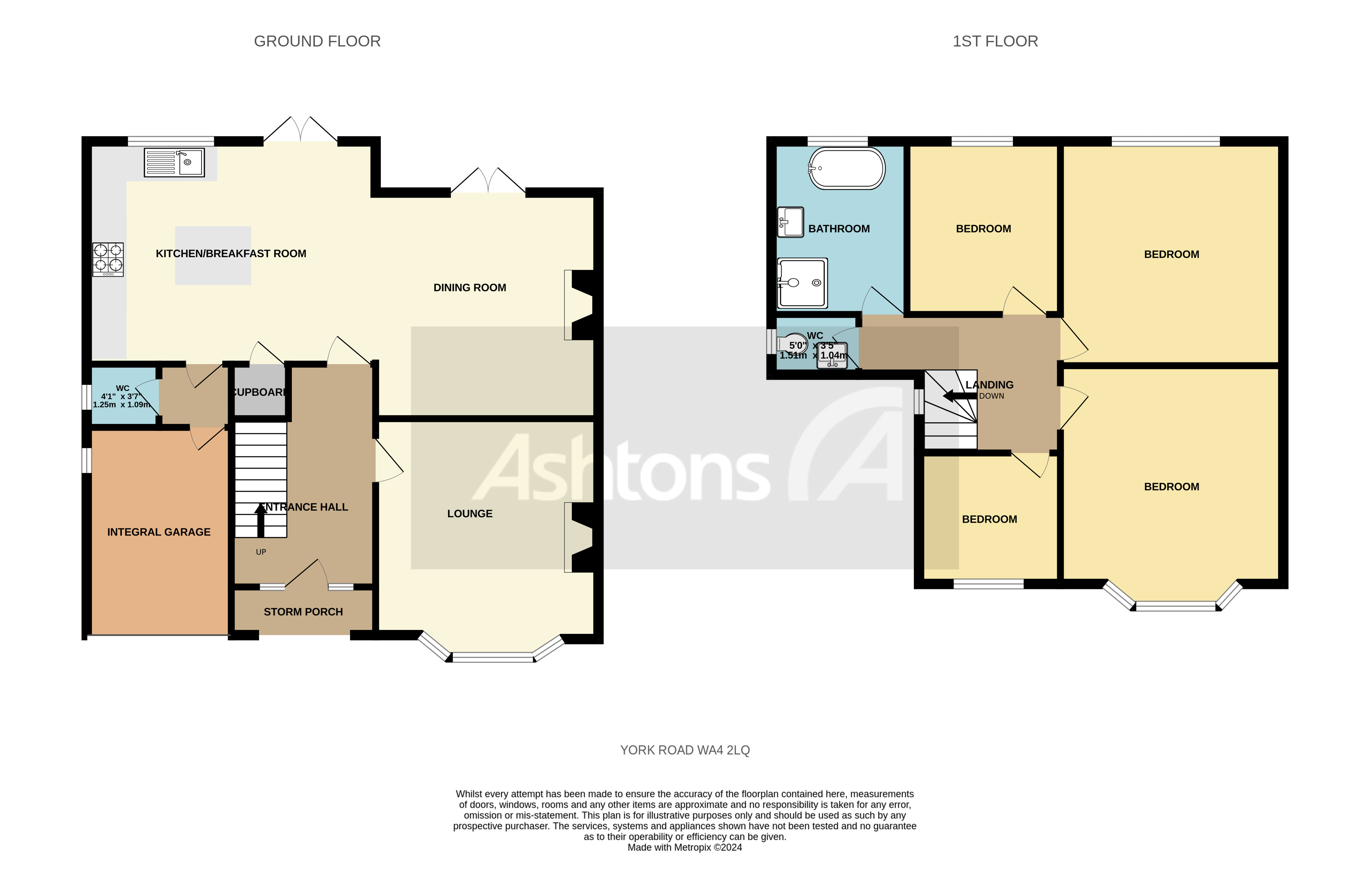 York Road, Warrington Floor Plan