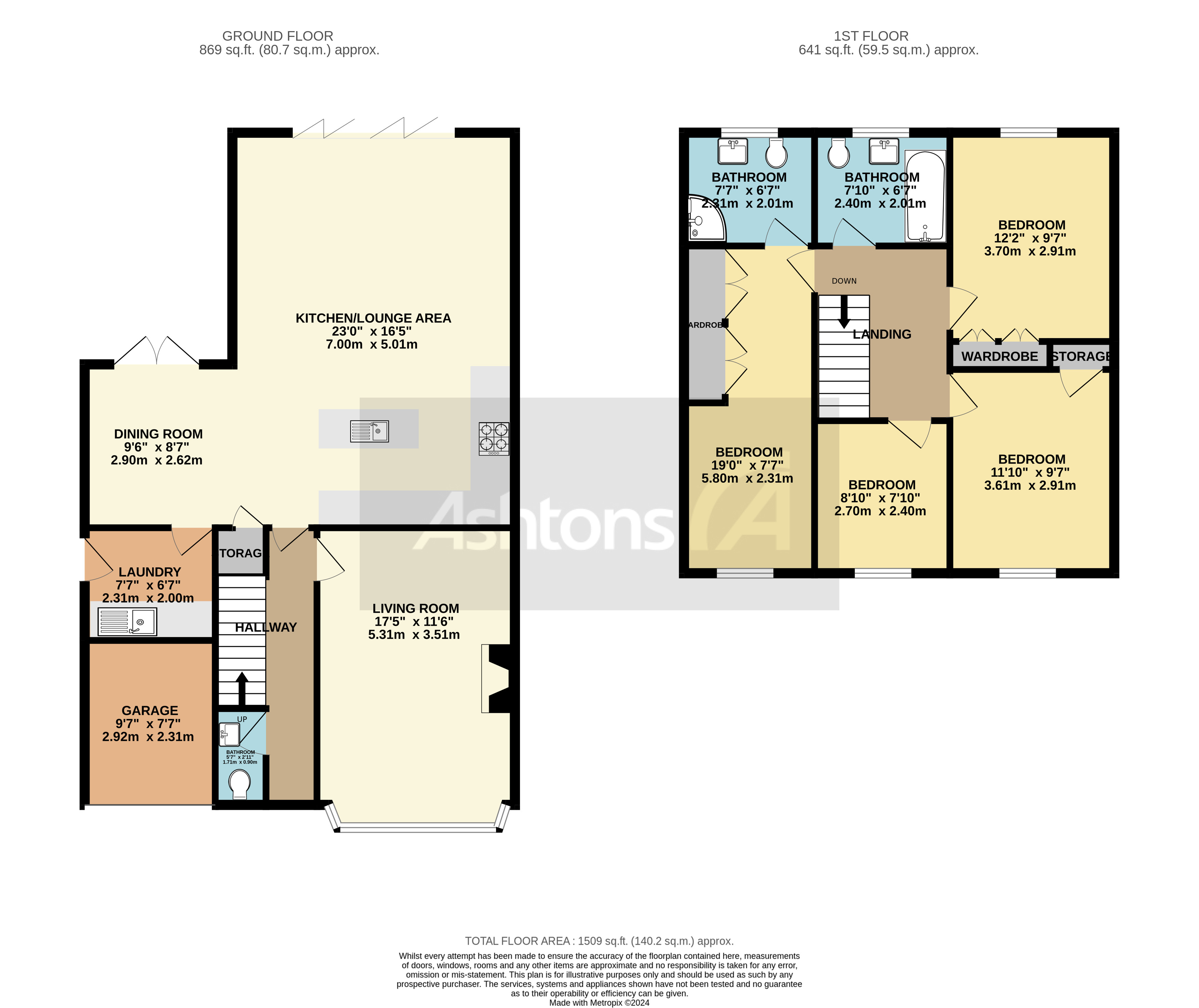 Vincent Close, Warrington Floor Plan