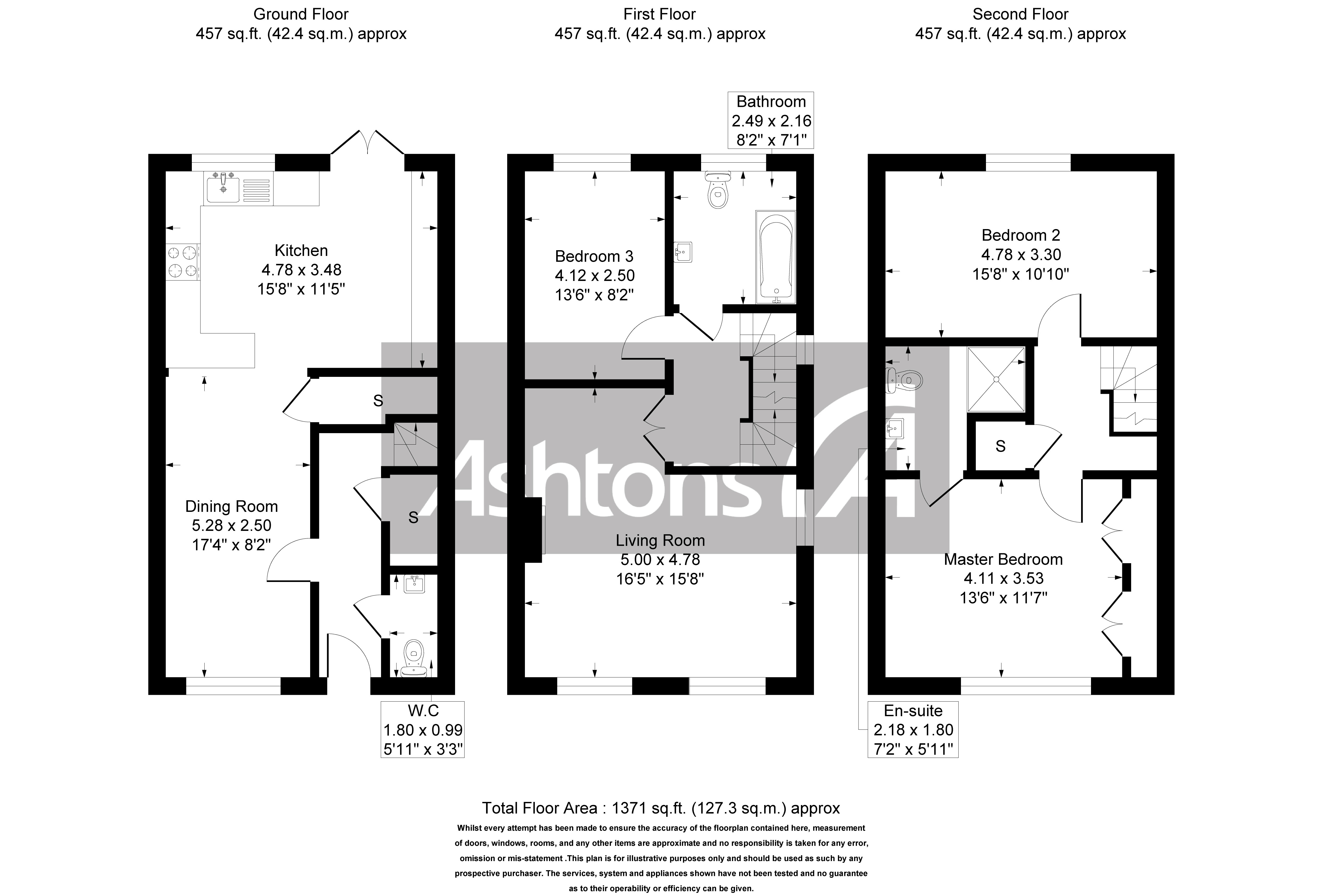 Spires Gardens, Warrington Floor Plan