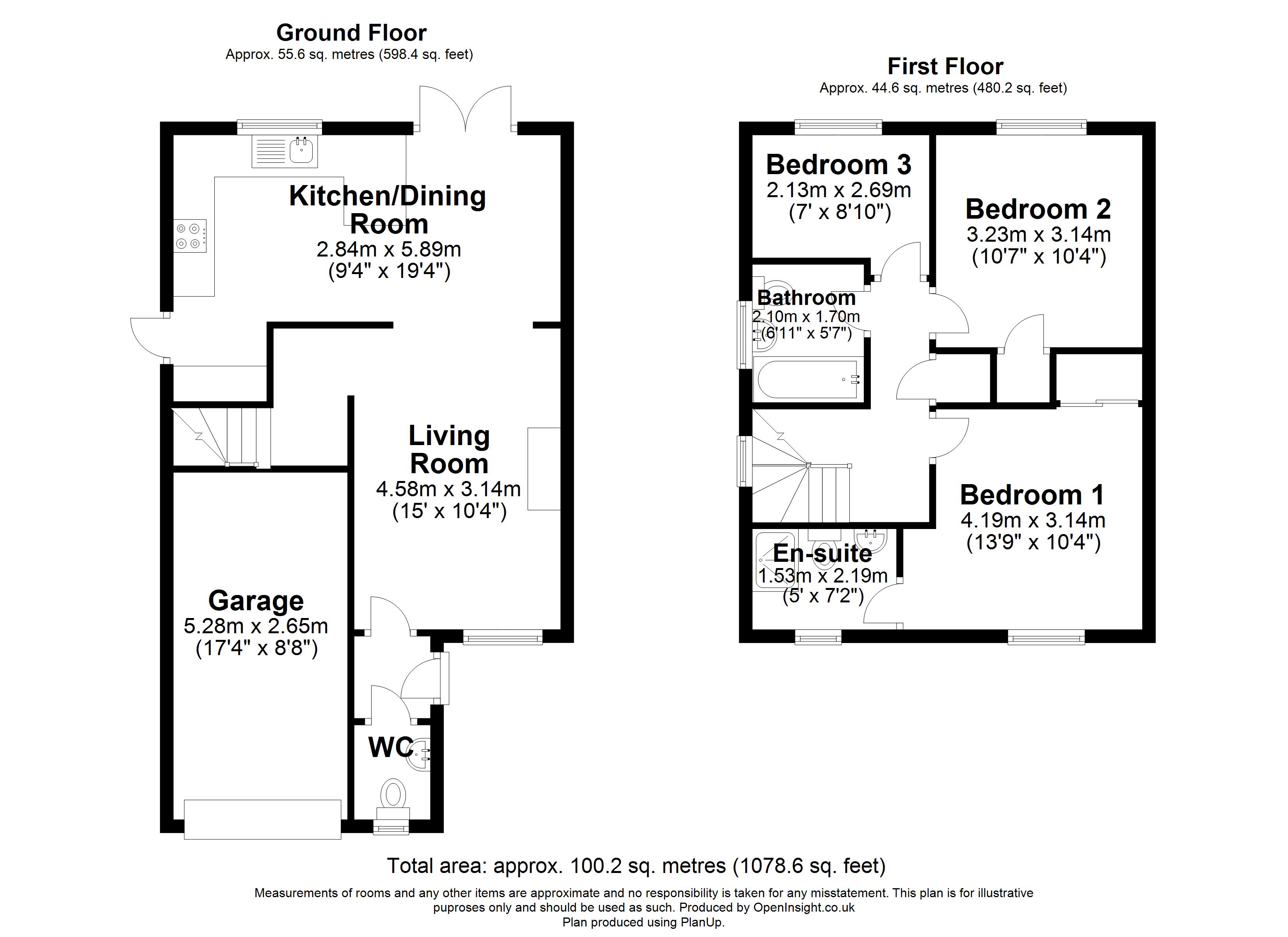 Hamilton Close, Warrington Floor Plan