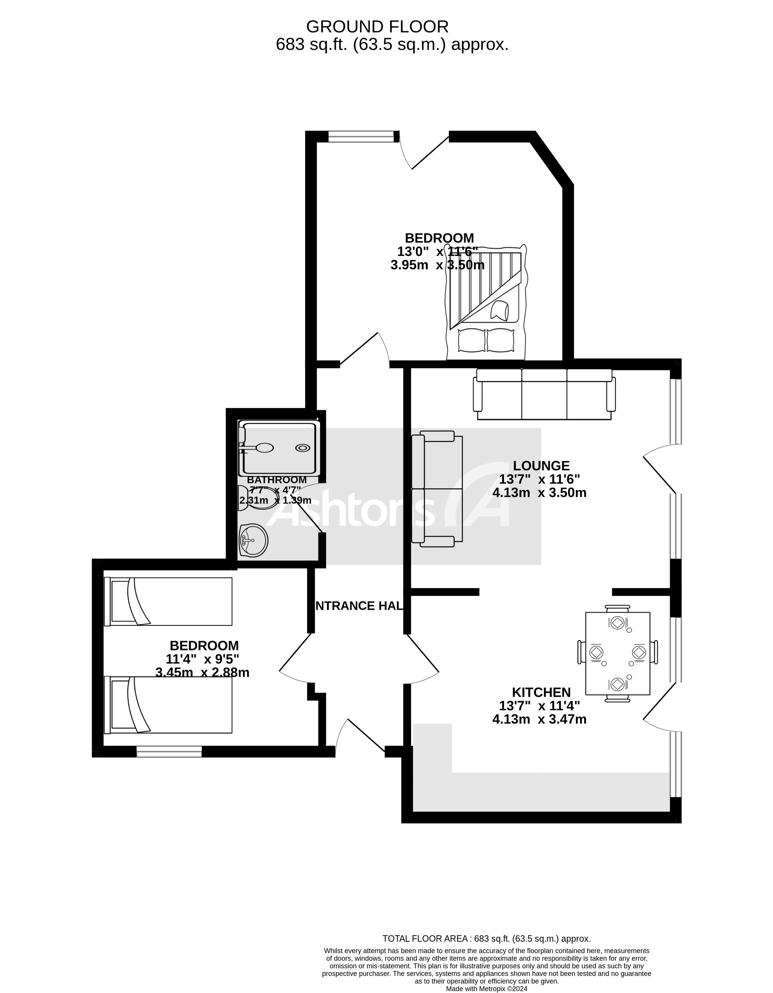 Flat 6, Prescot Floor Plan