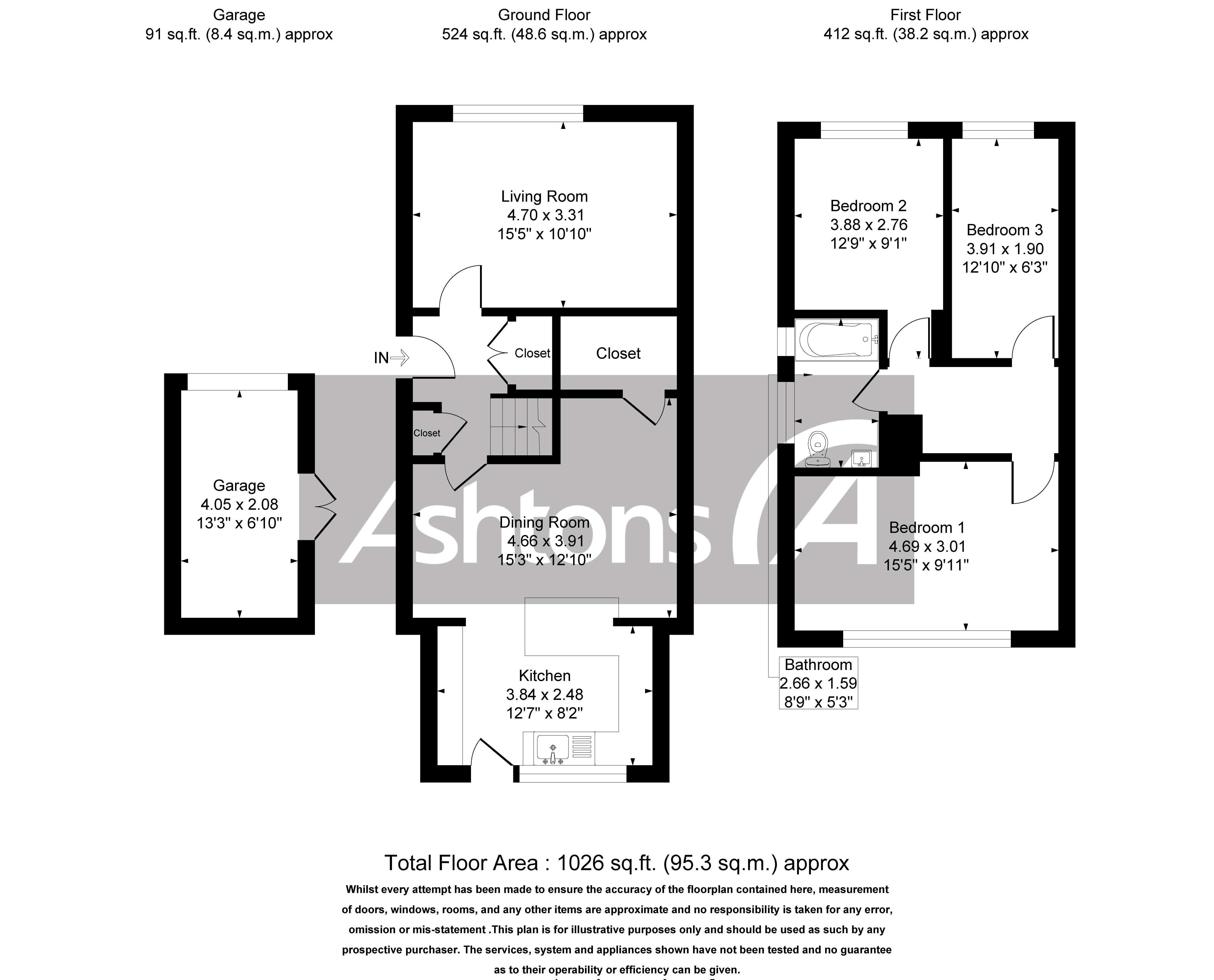 Belmont Road, Widnes Floor Plan