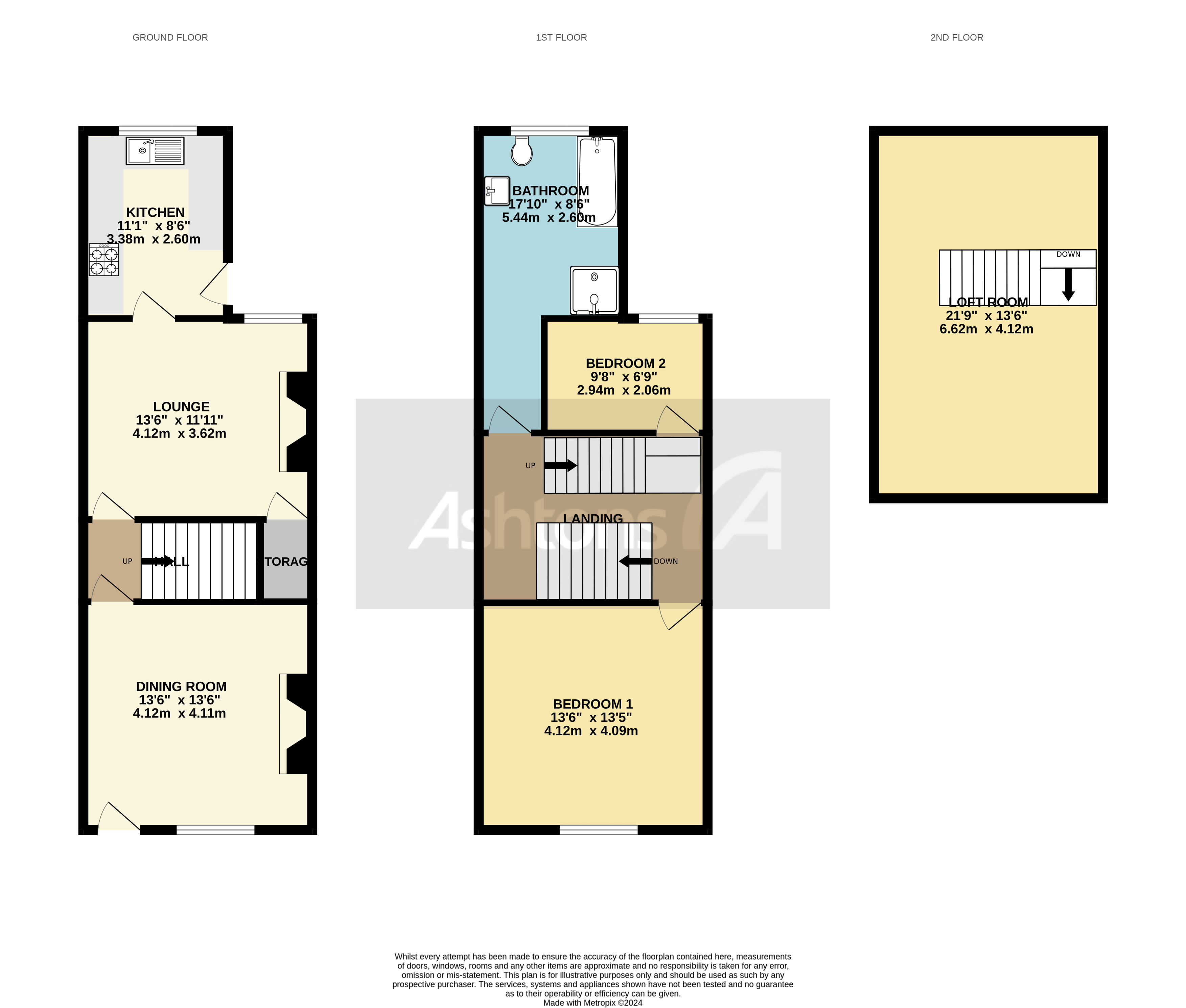 Taylor Street, Warrington Floor Plan