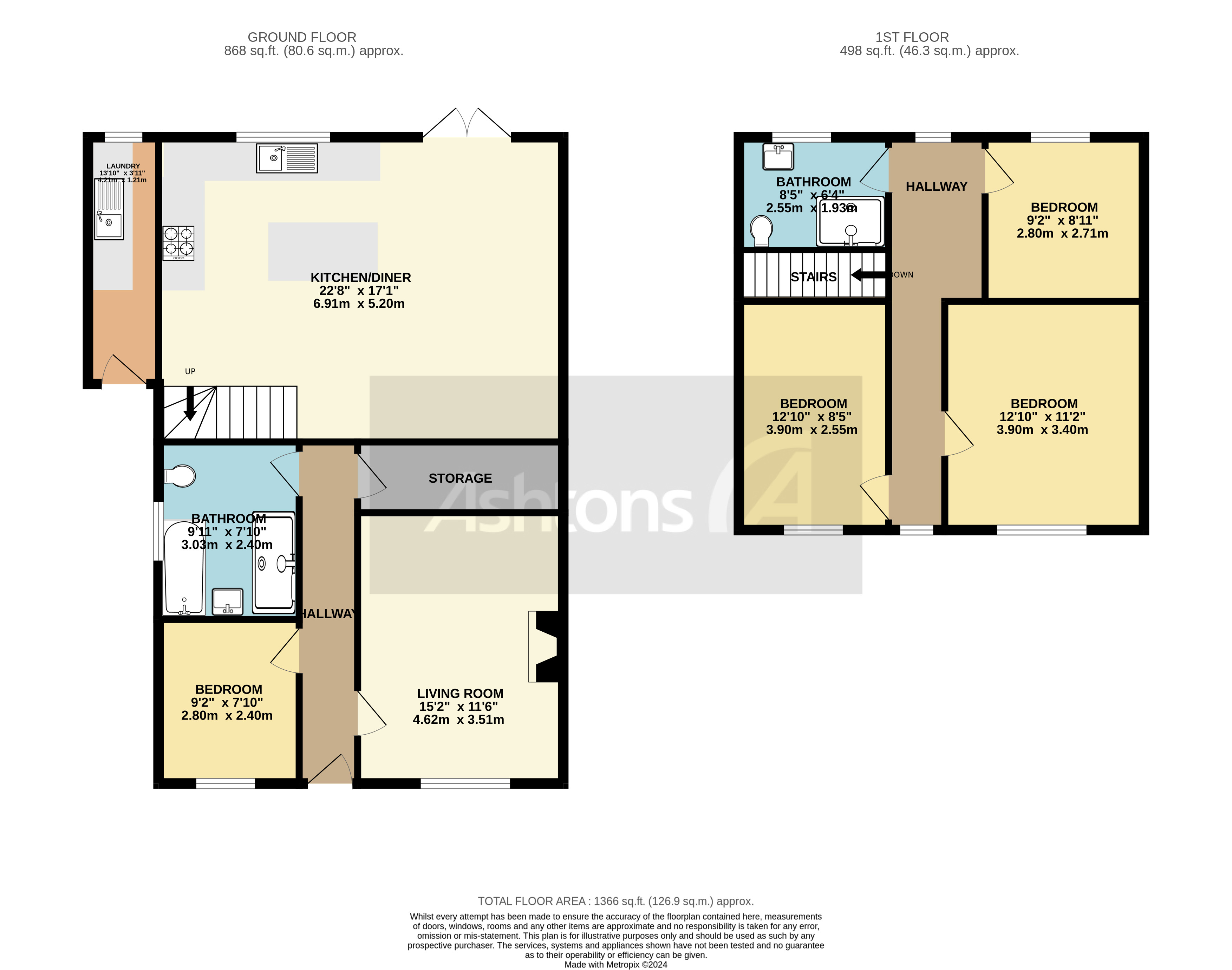 Birchfield Road, Lymm Floor Plan