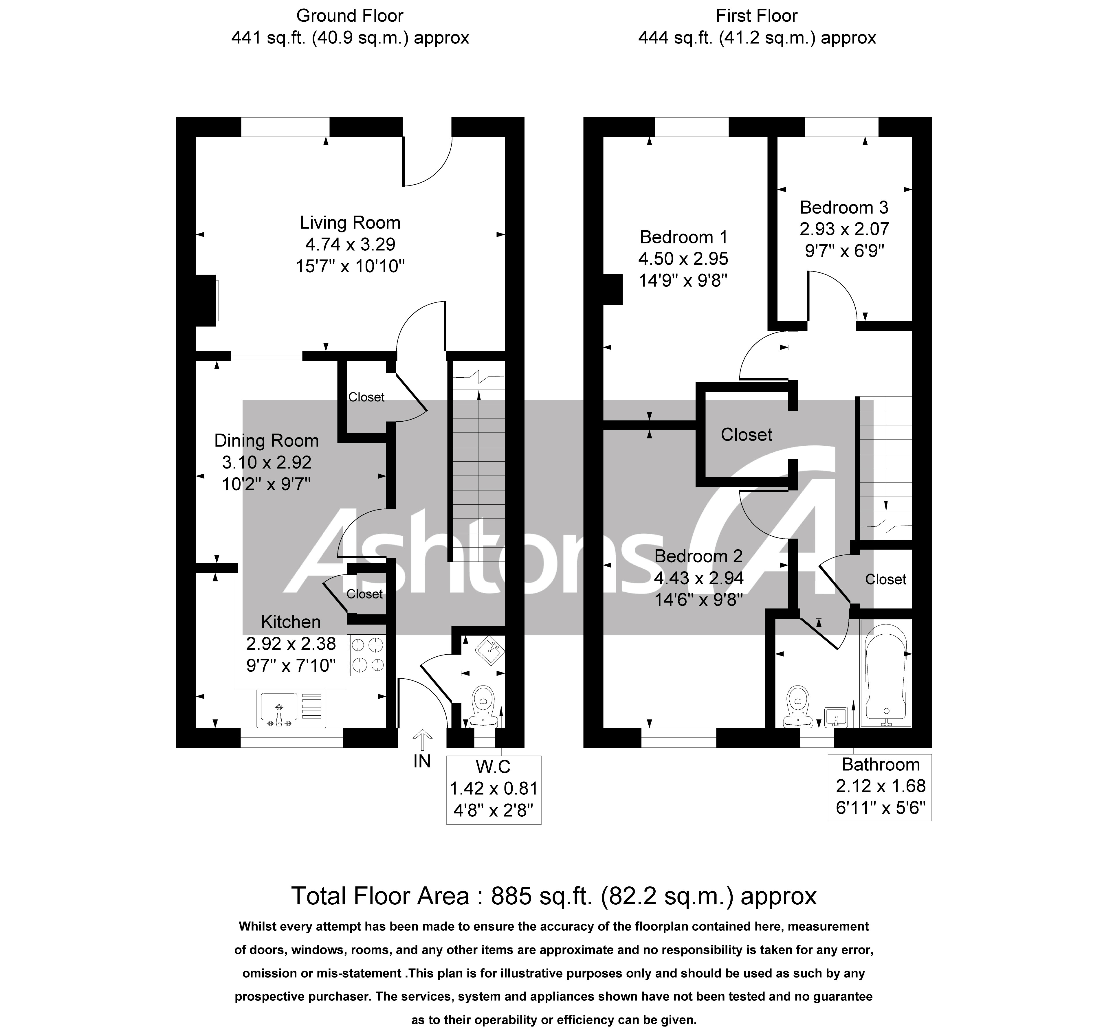 Arley Drive, Widnes Floor Plan