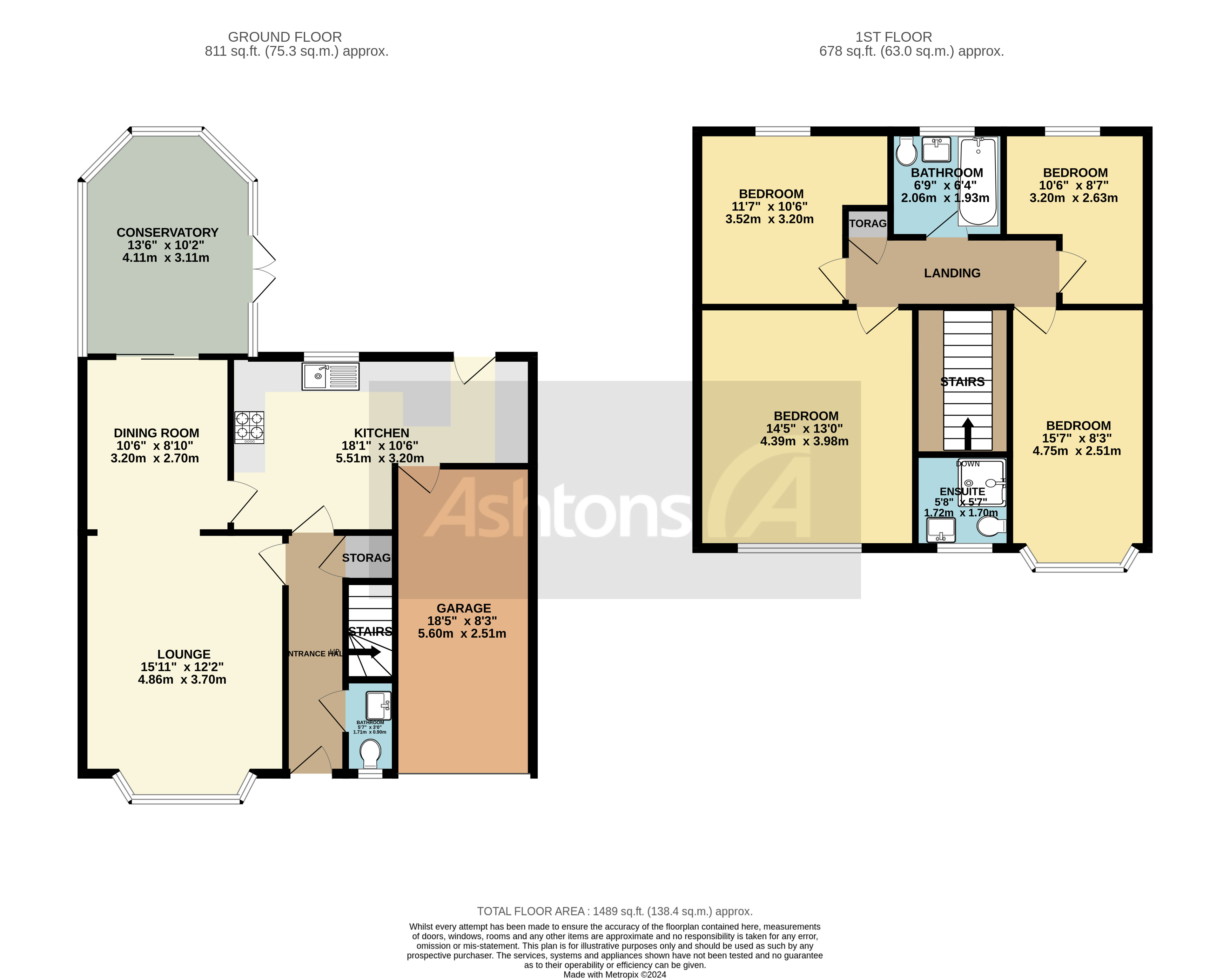 Woolmer Close, Warrington Floor Plan