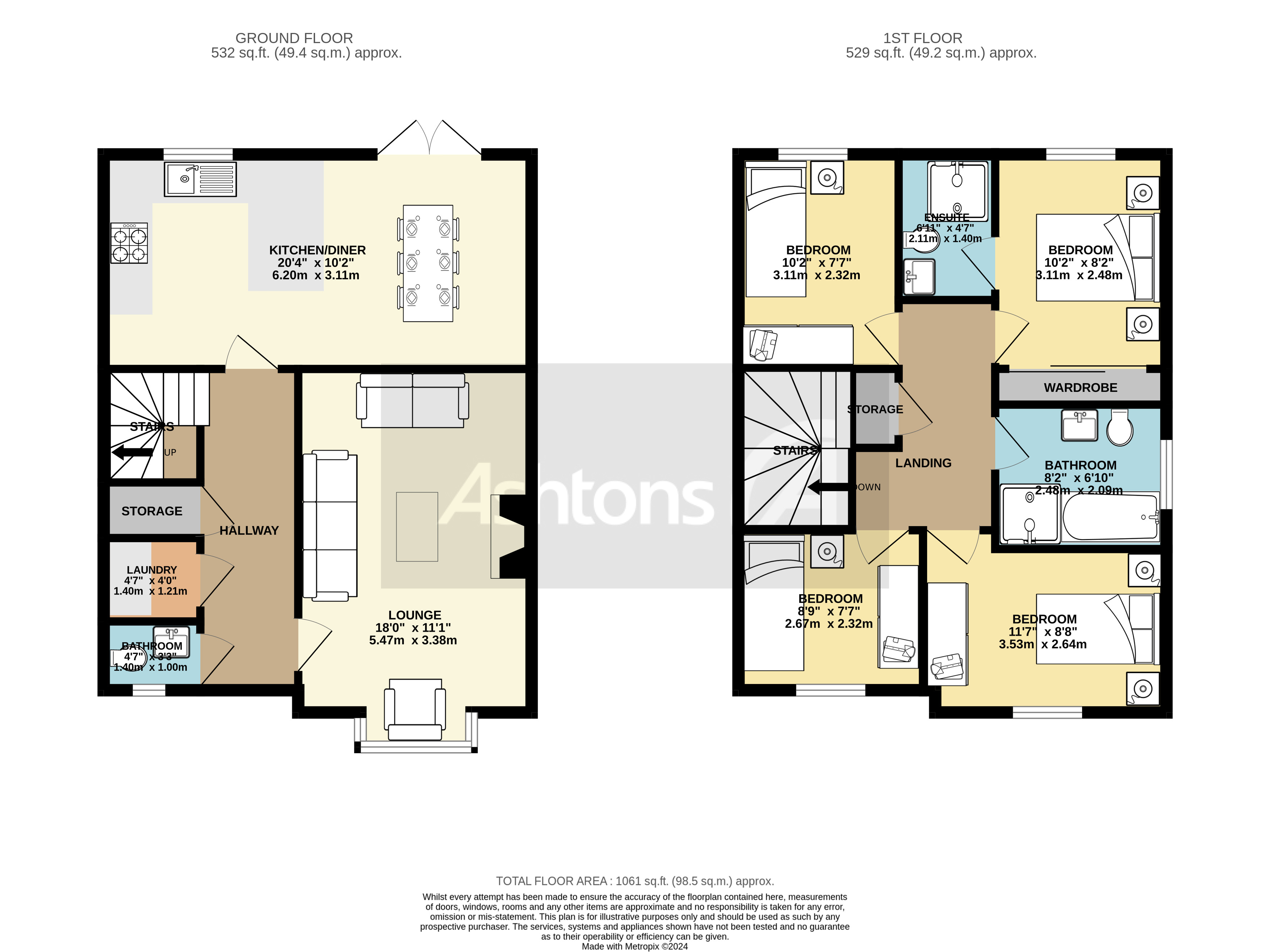 Lowes Fold, Warrington Floor Plan