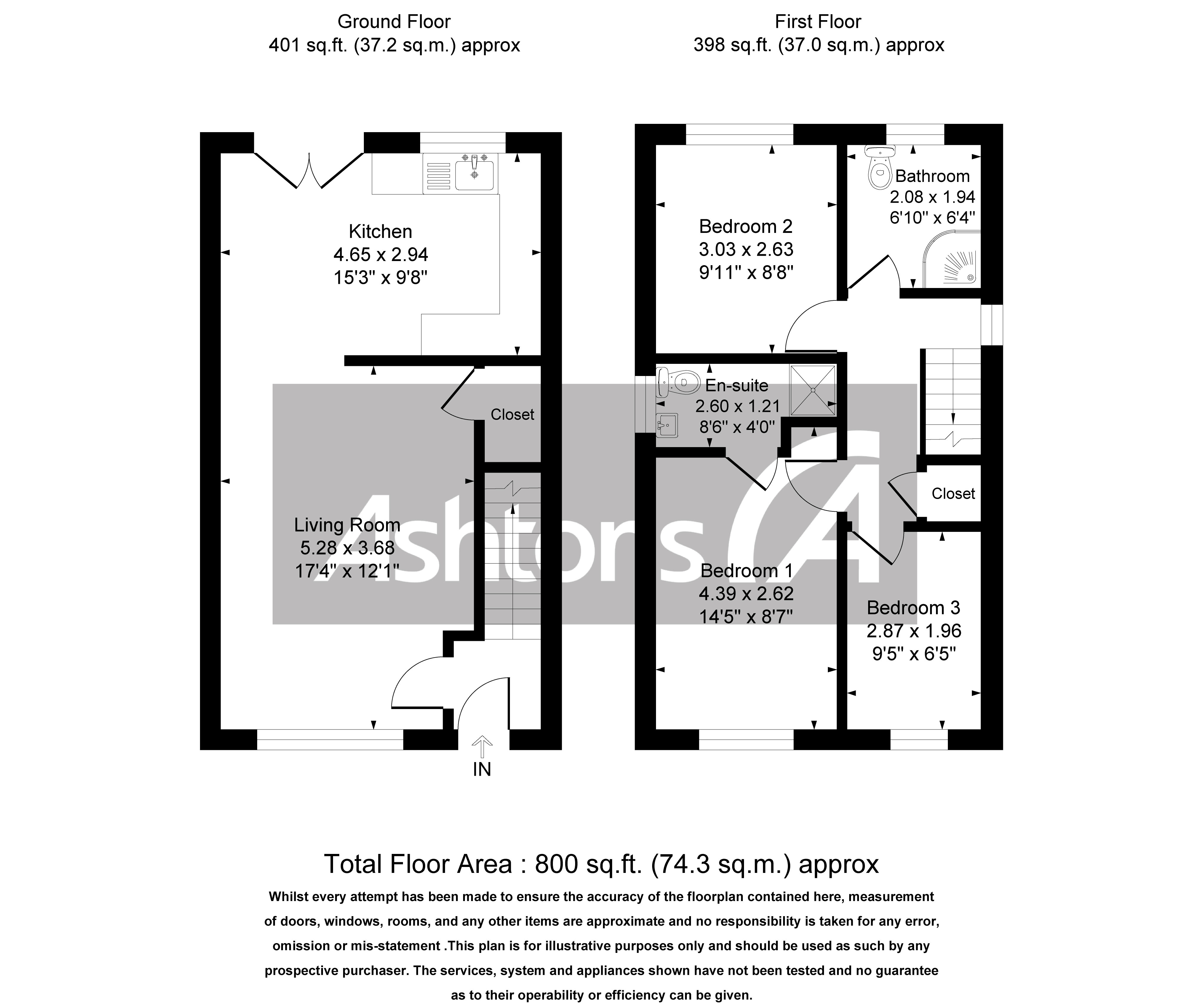 Thompson Street, Wigan Floor Plan