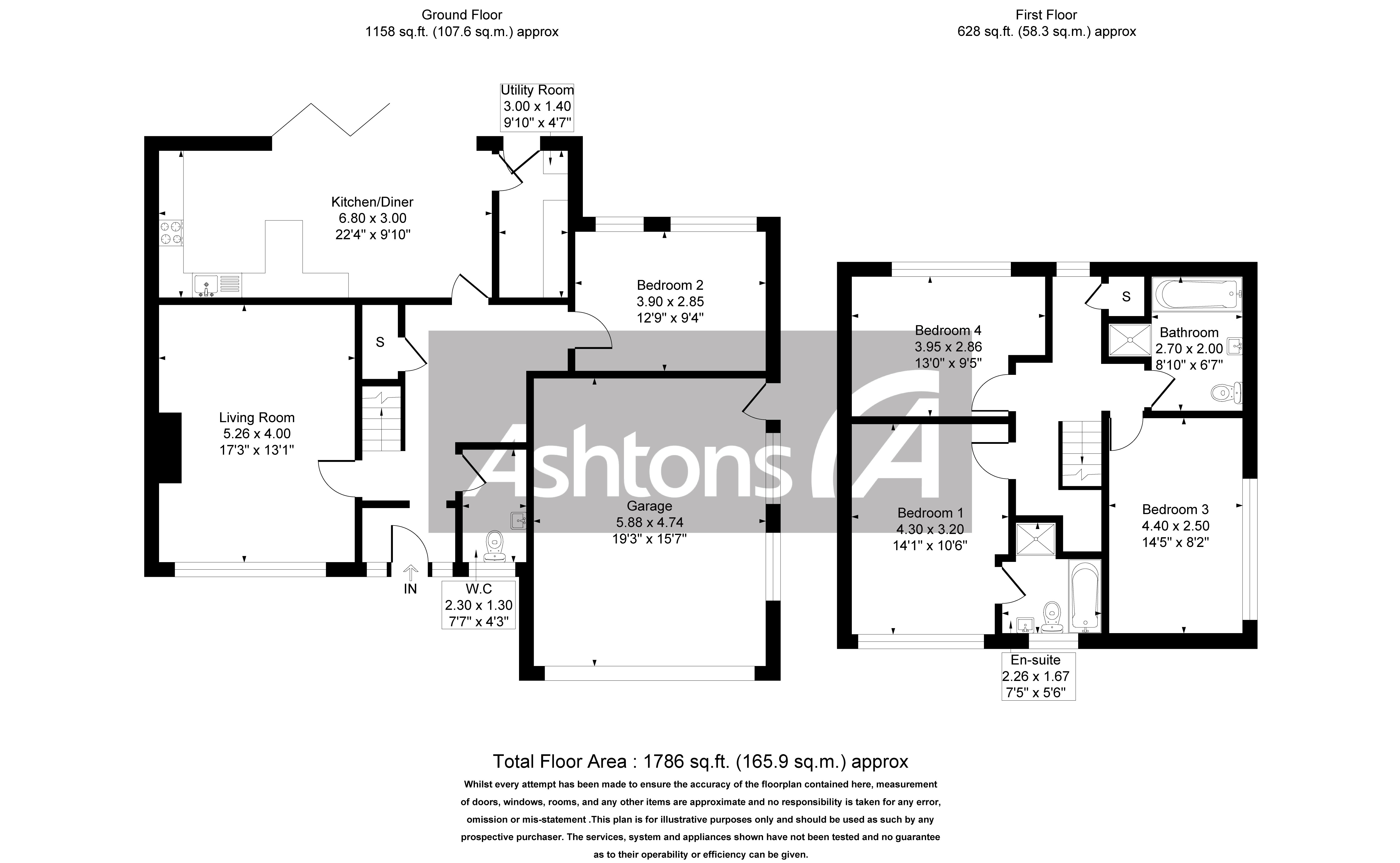 Farndale, Widnes Floor Plan