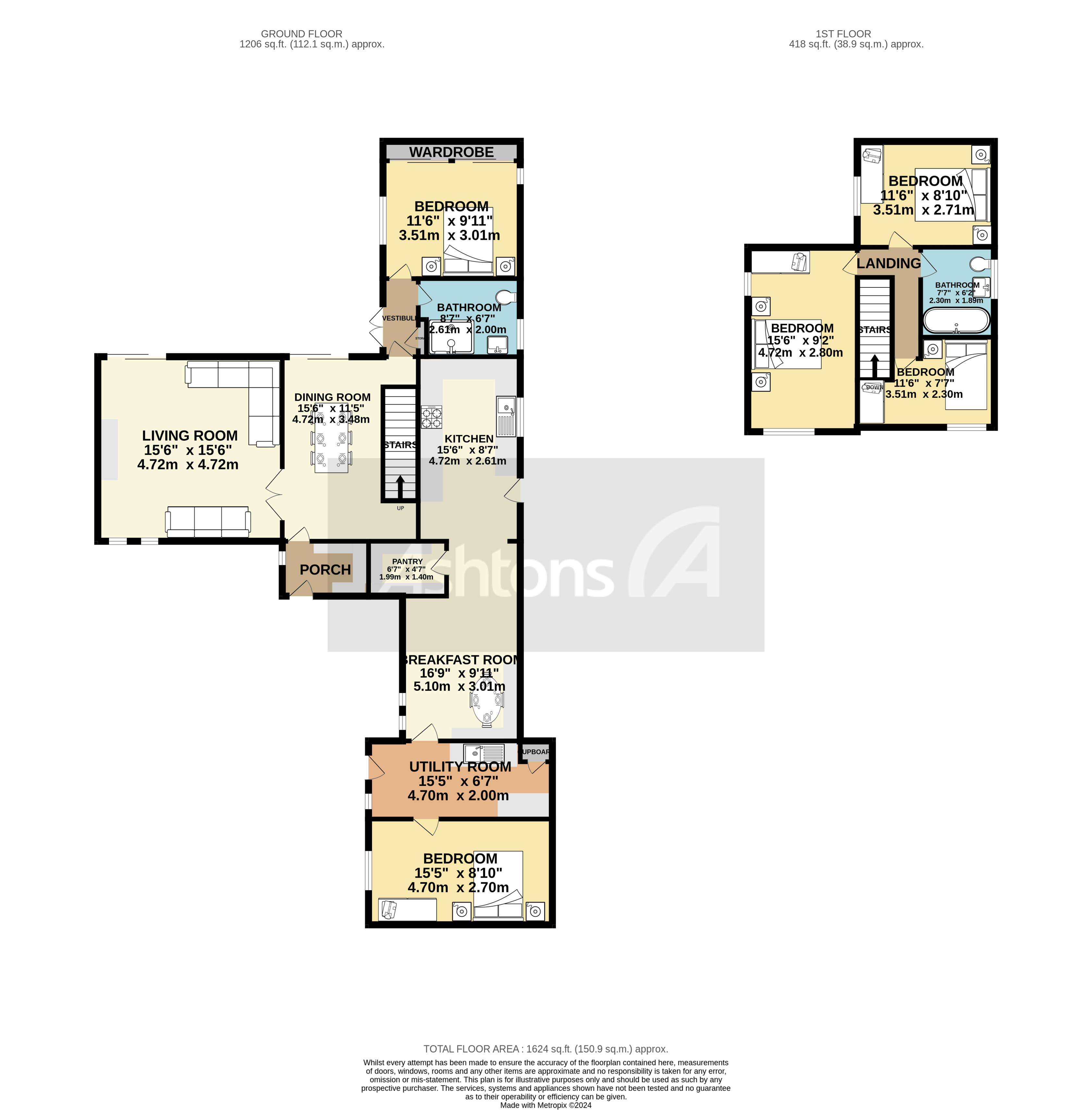 Carrington Close, Warrington Floor Plan