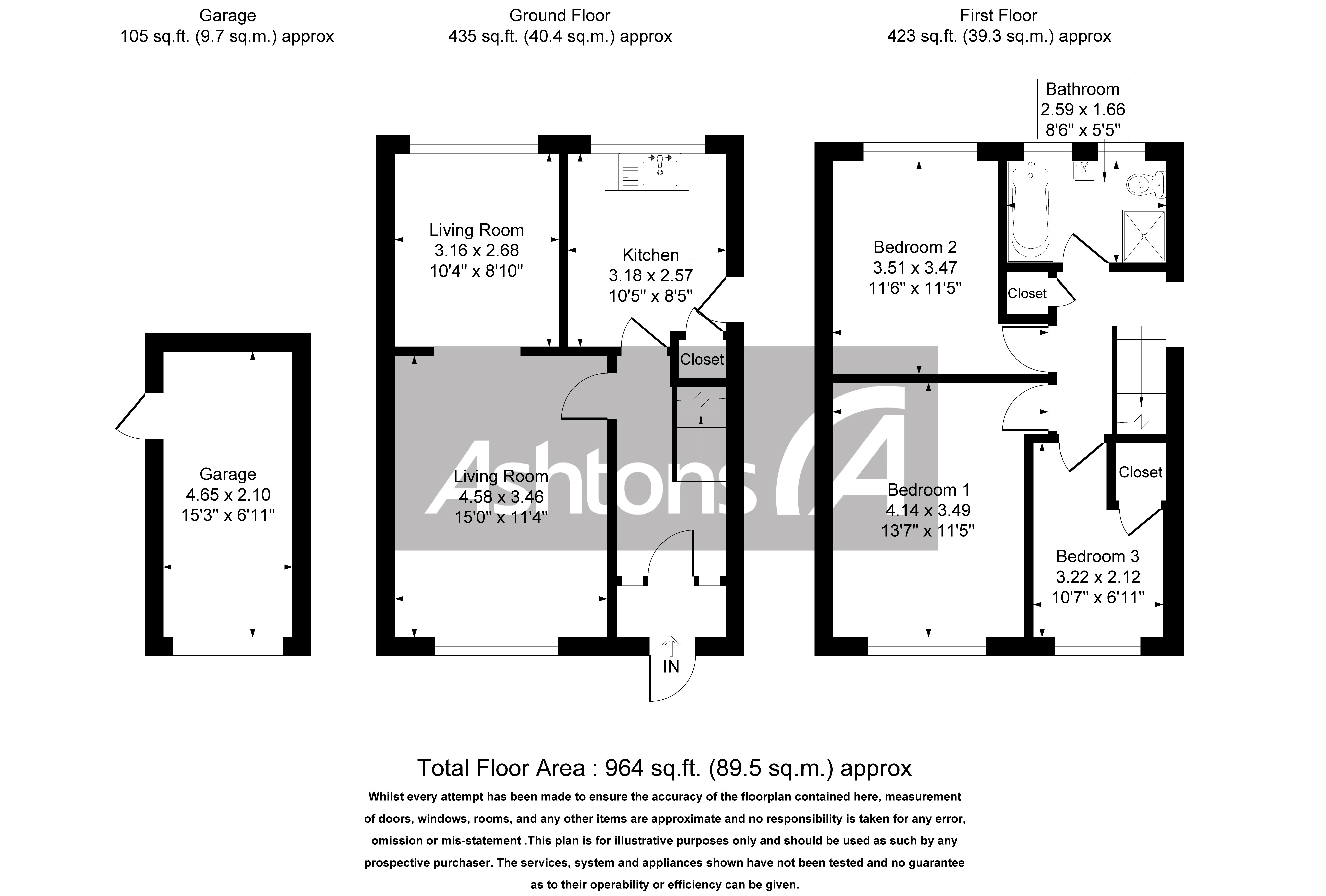 Alder Avenue, Wigan Floor Plan