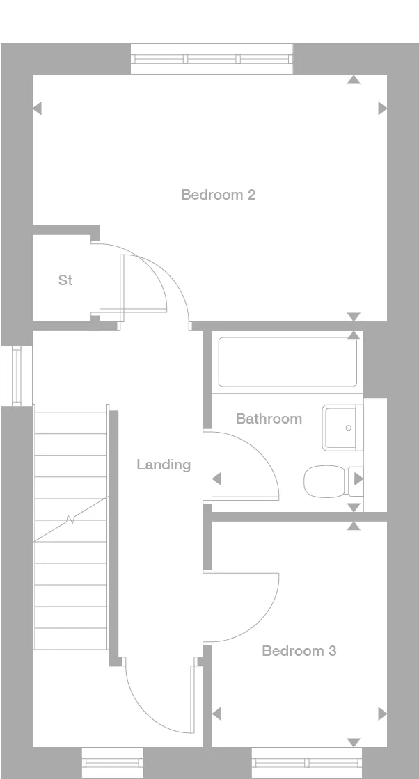 The Calderton, Lunts Heath Road, Widnes Floor Plan