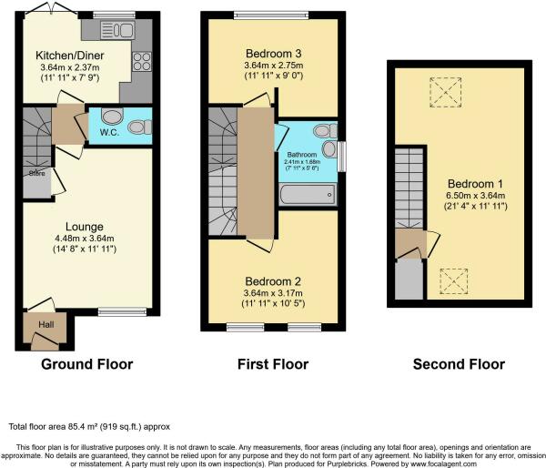 Lower Nook Meadow, Warrington Floor Plan