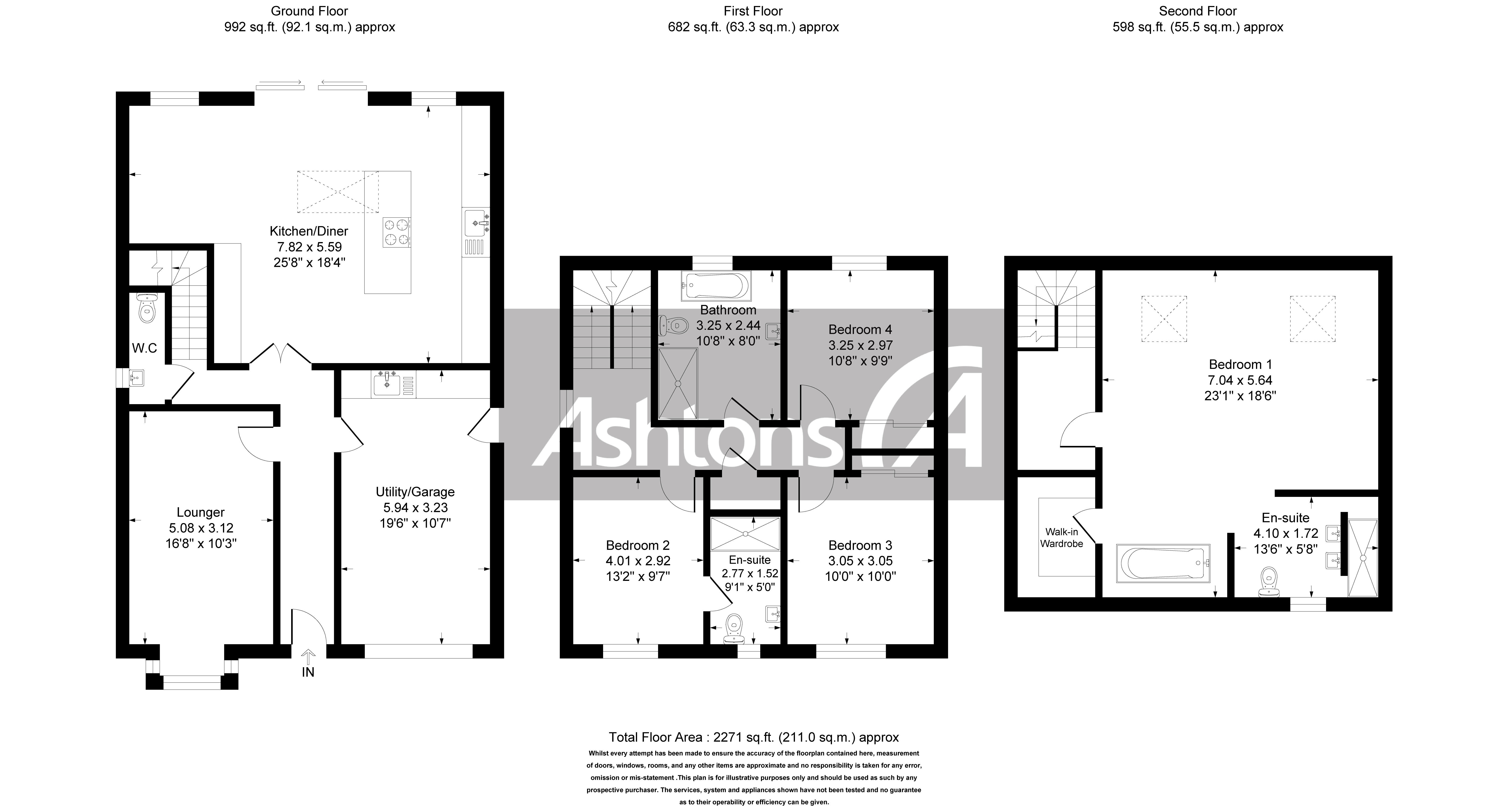 65j Kirkham Road, Leigh Floor Plan