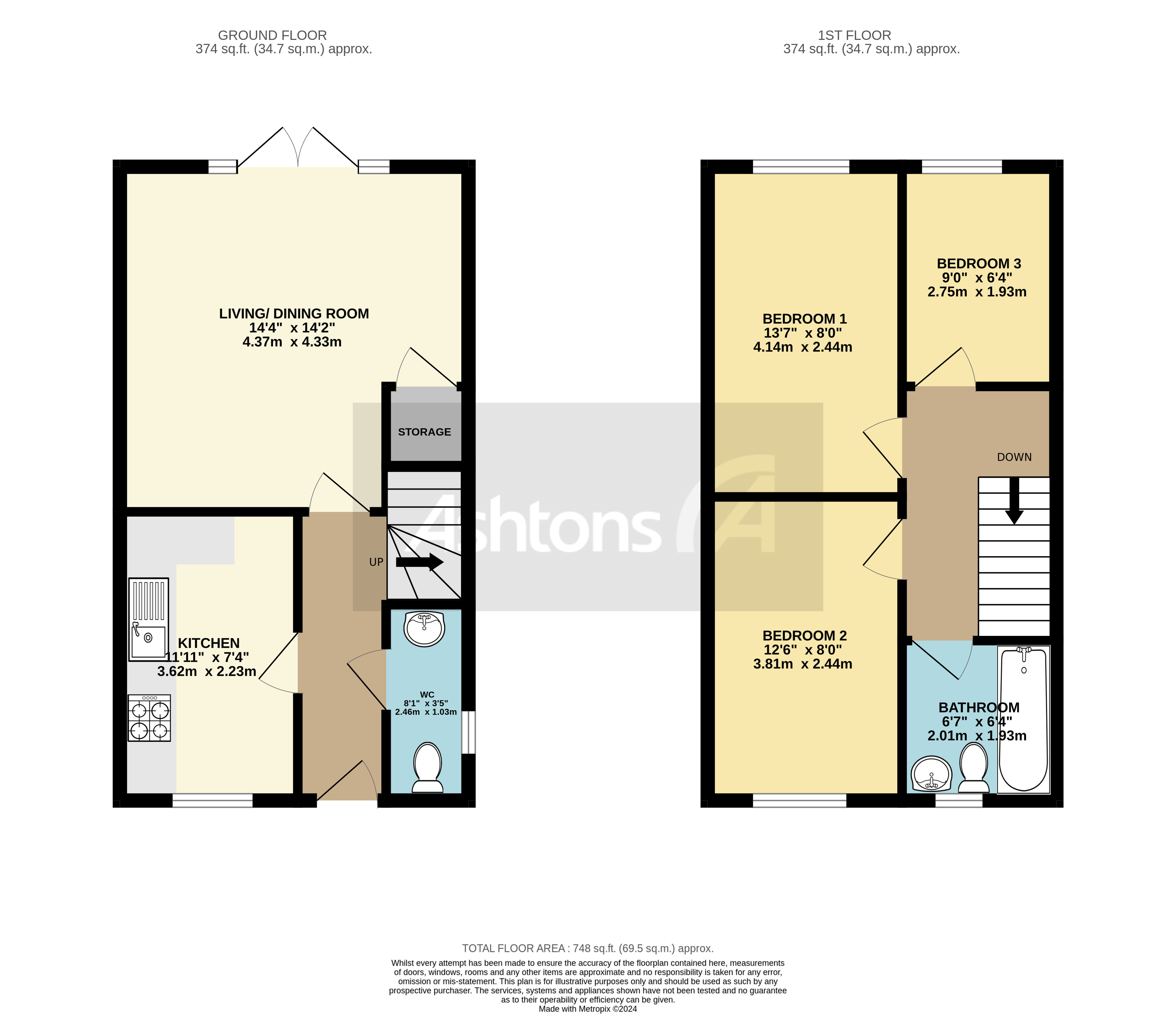 Cardinal Way, Newton-Le-Willows Floor Plan