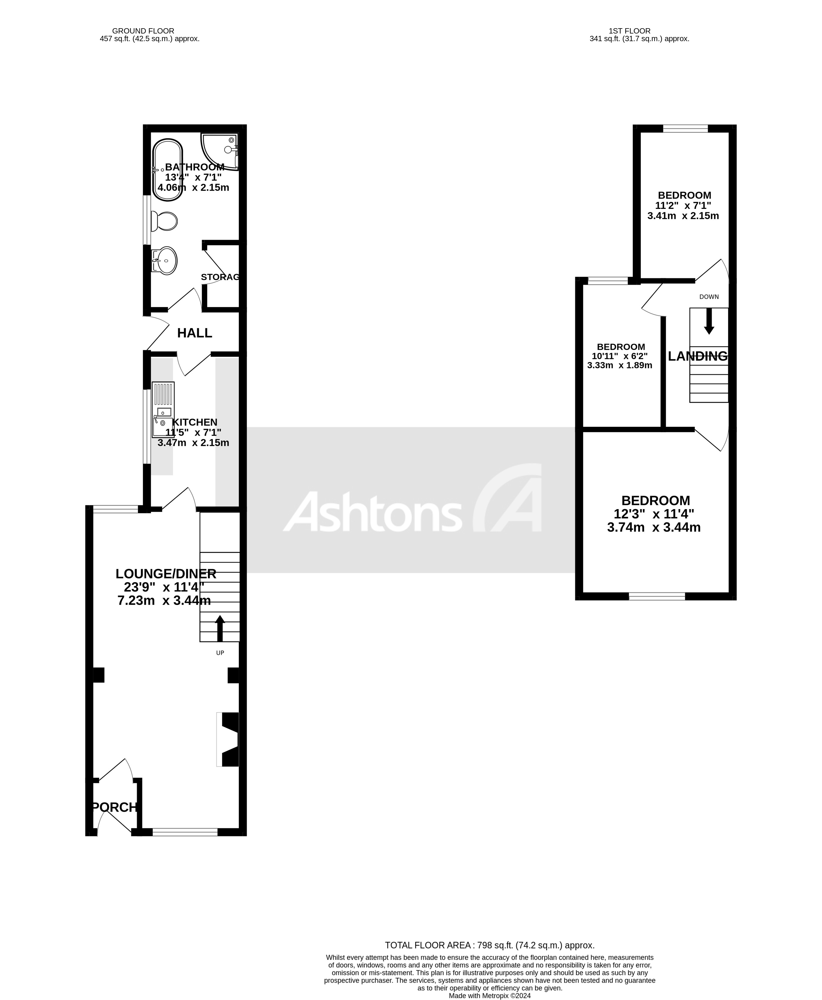 St. Paul Street, St. Helens Floor Plan