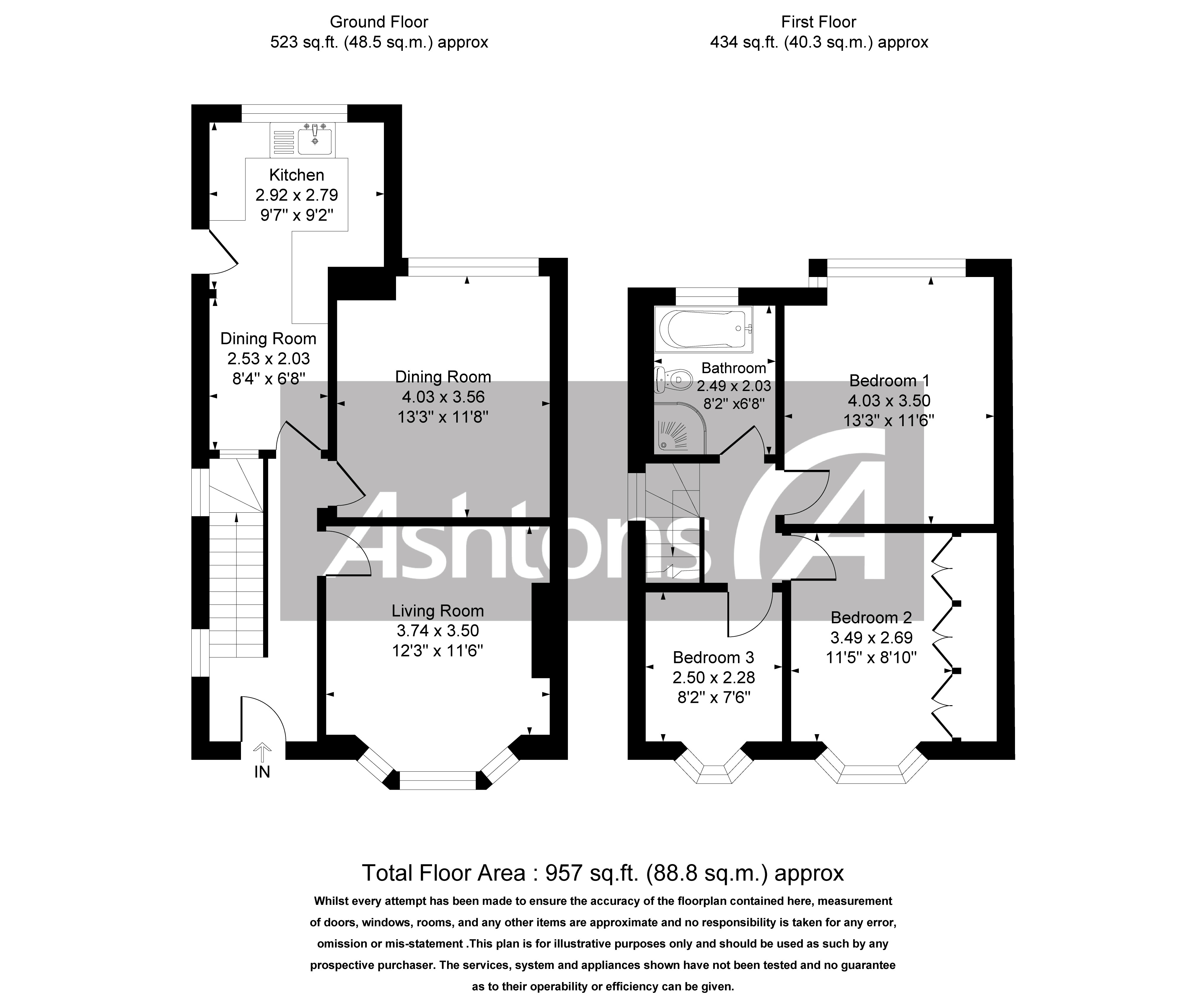 Victoria Avenue, Widnes Floor Plan