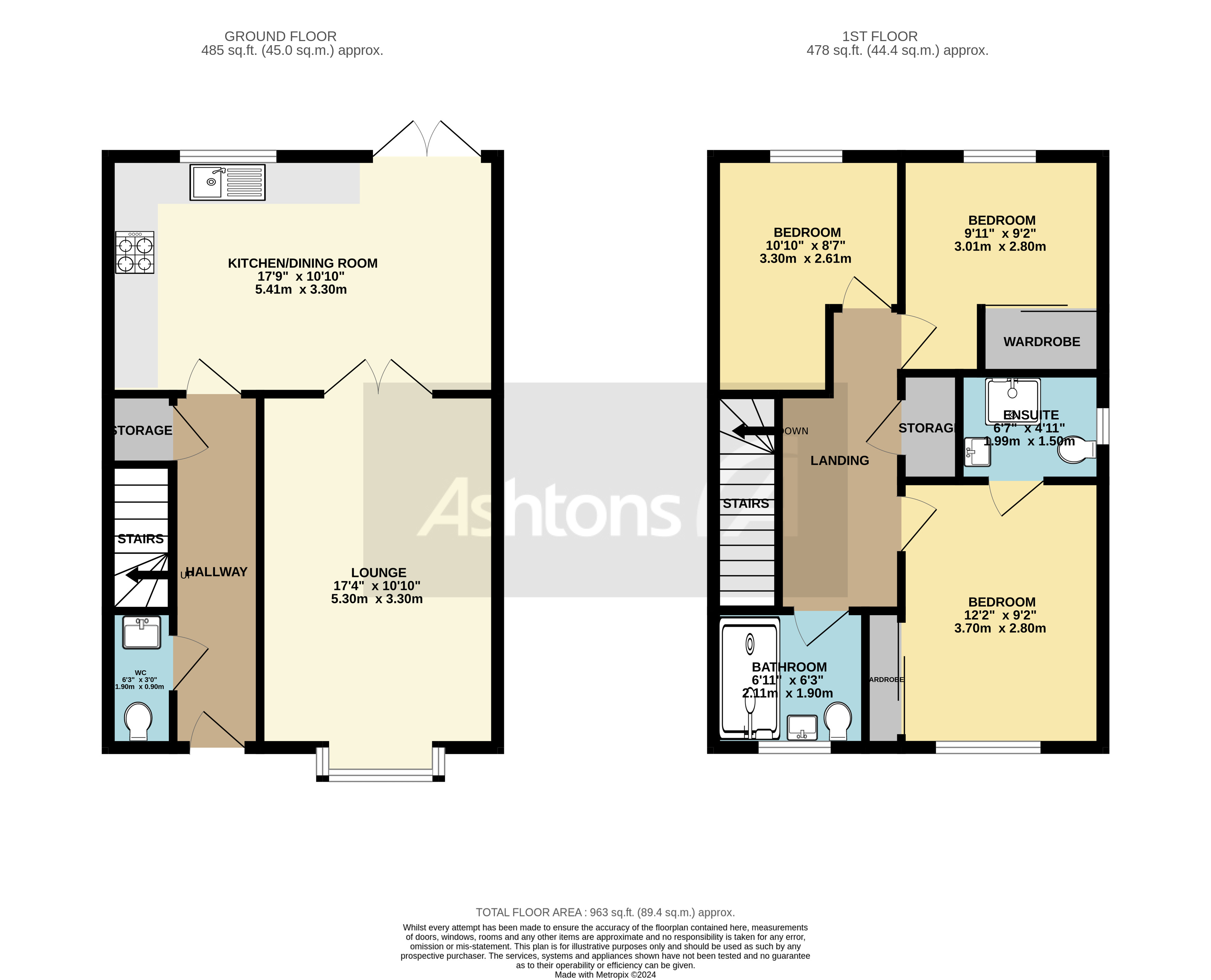 Emberton Close, Warrington Floor Plan