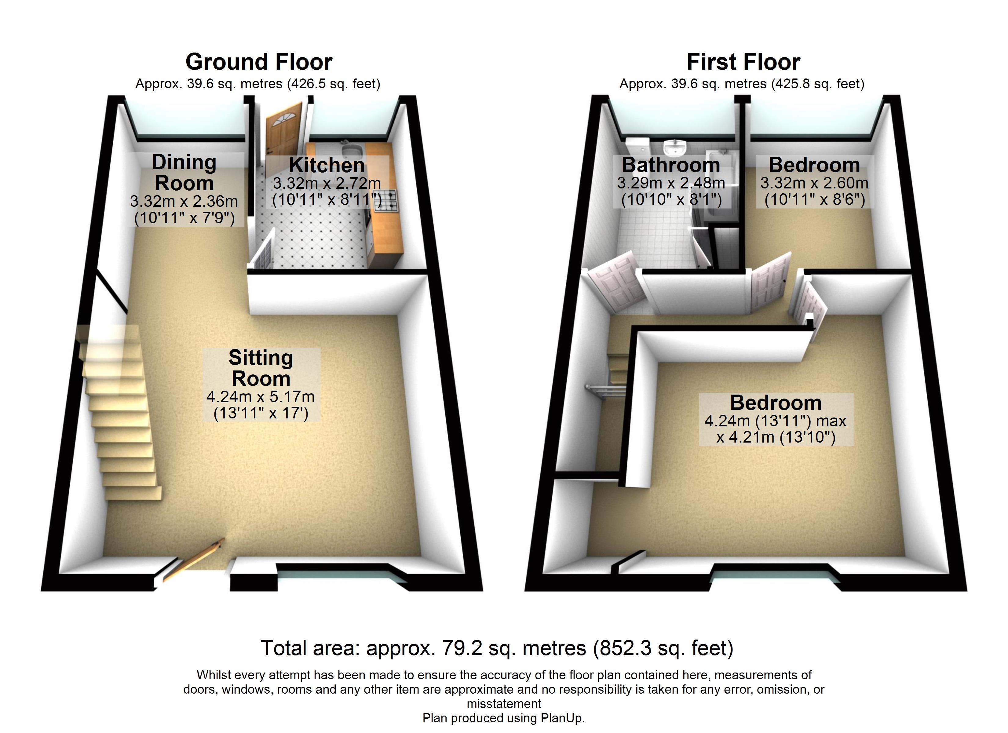 Isherwood Street, Leigh Floor Plan