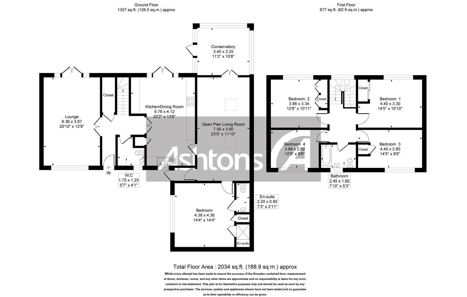 Stockham Close, Runcorn Floor Plan