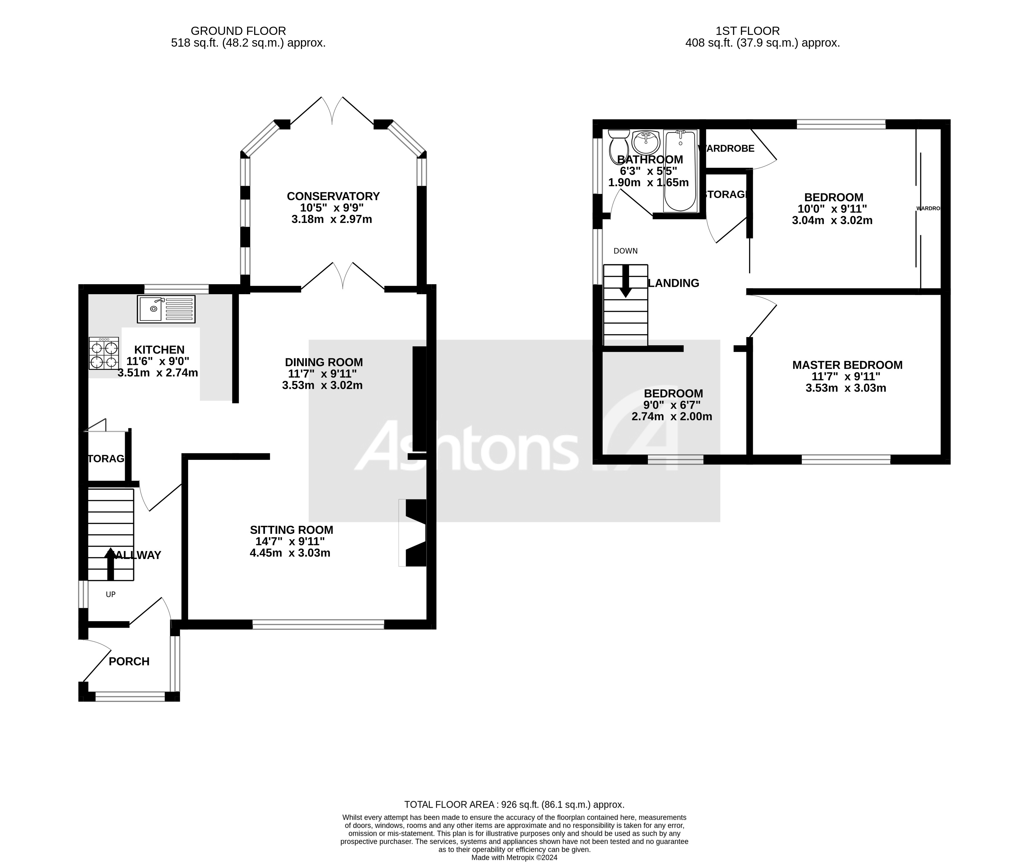 Eden Avenue, Warrington Floor Plan