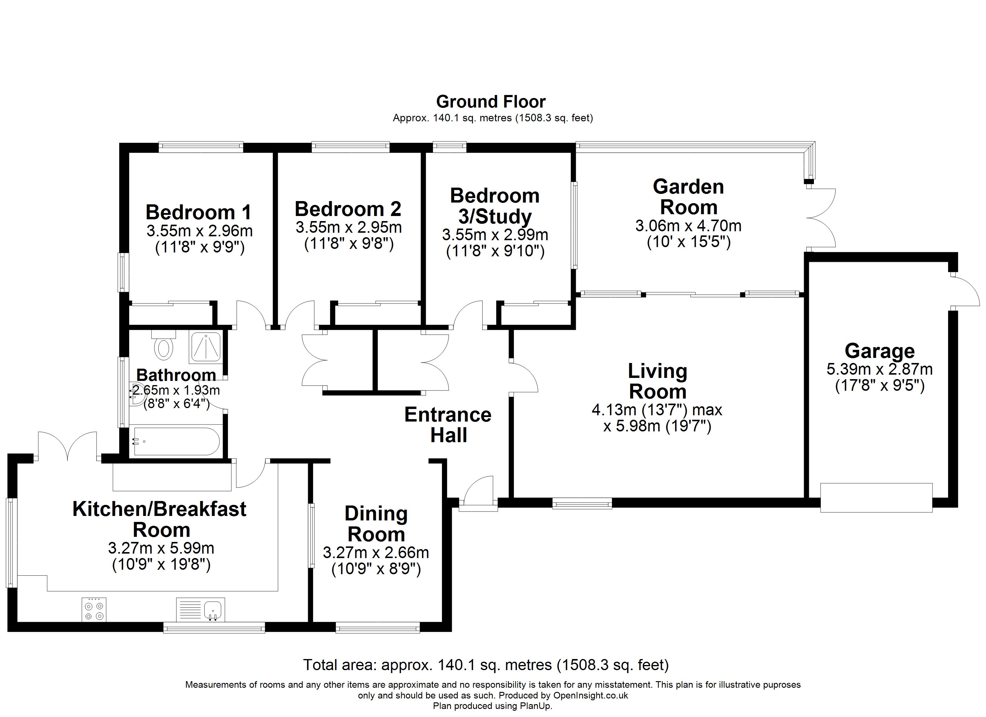 Yellow Lodge Park Lane, Warrington Floor Plan