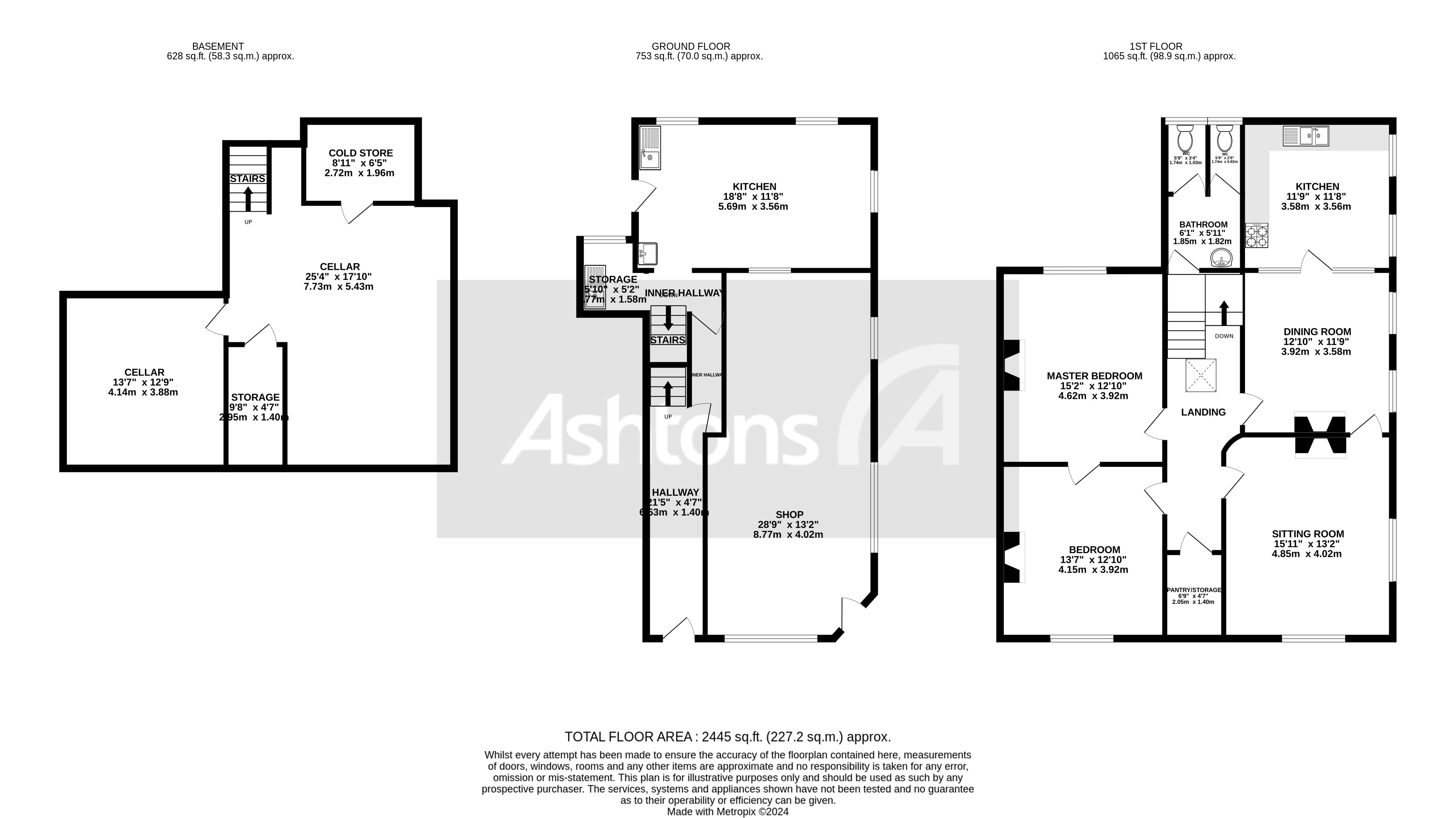 Birchalls, St. Helens Floor Plan