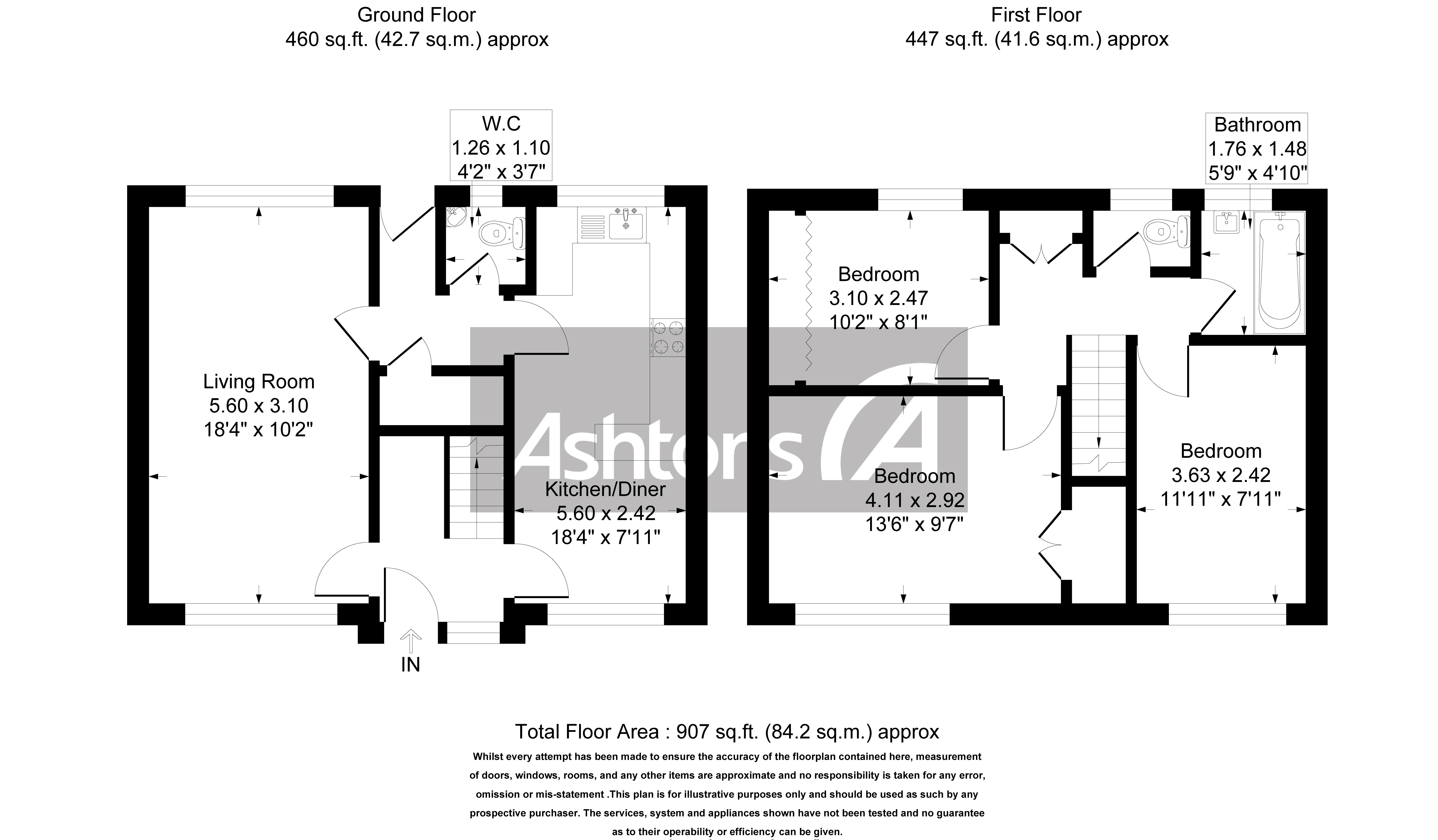 Eversley, Widnes Floor Plan