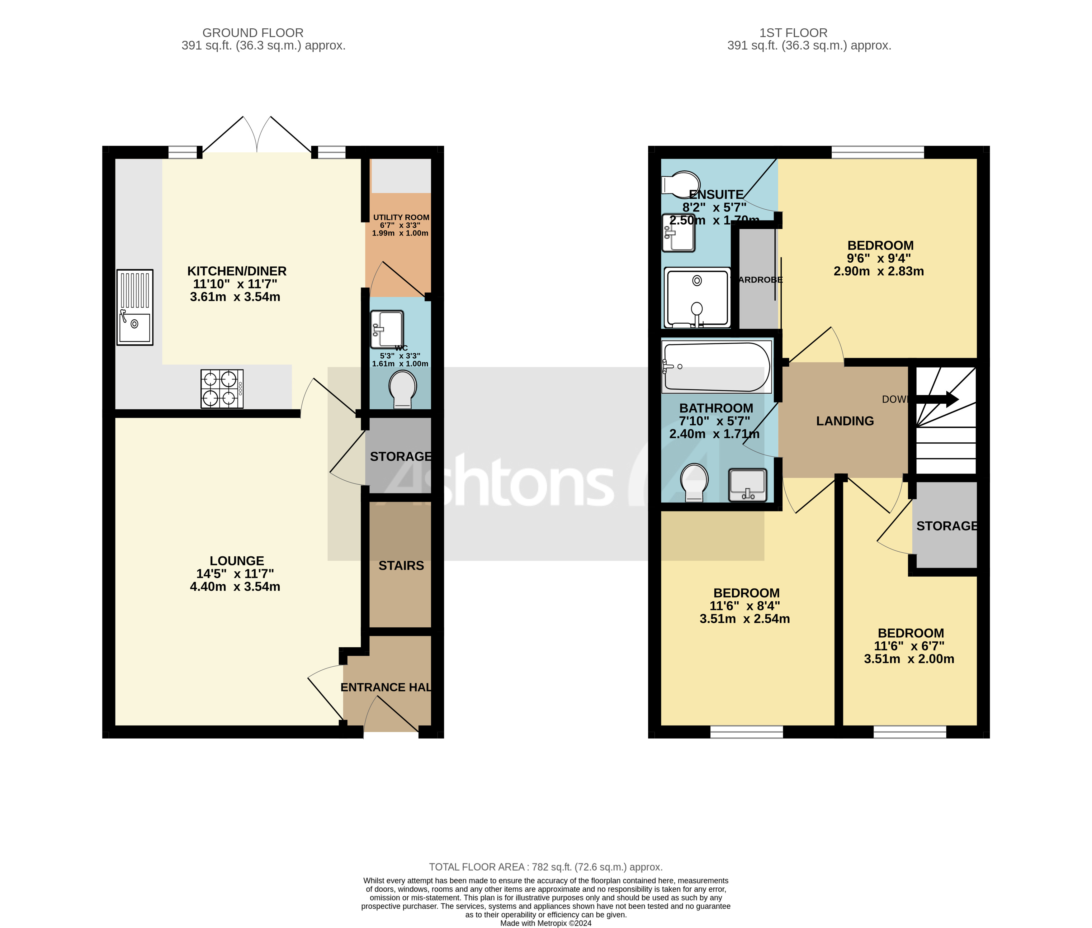 Thompson Farm Meadow, Warrington Floor Plan