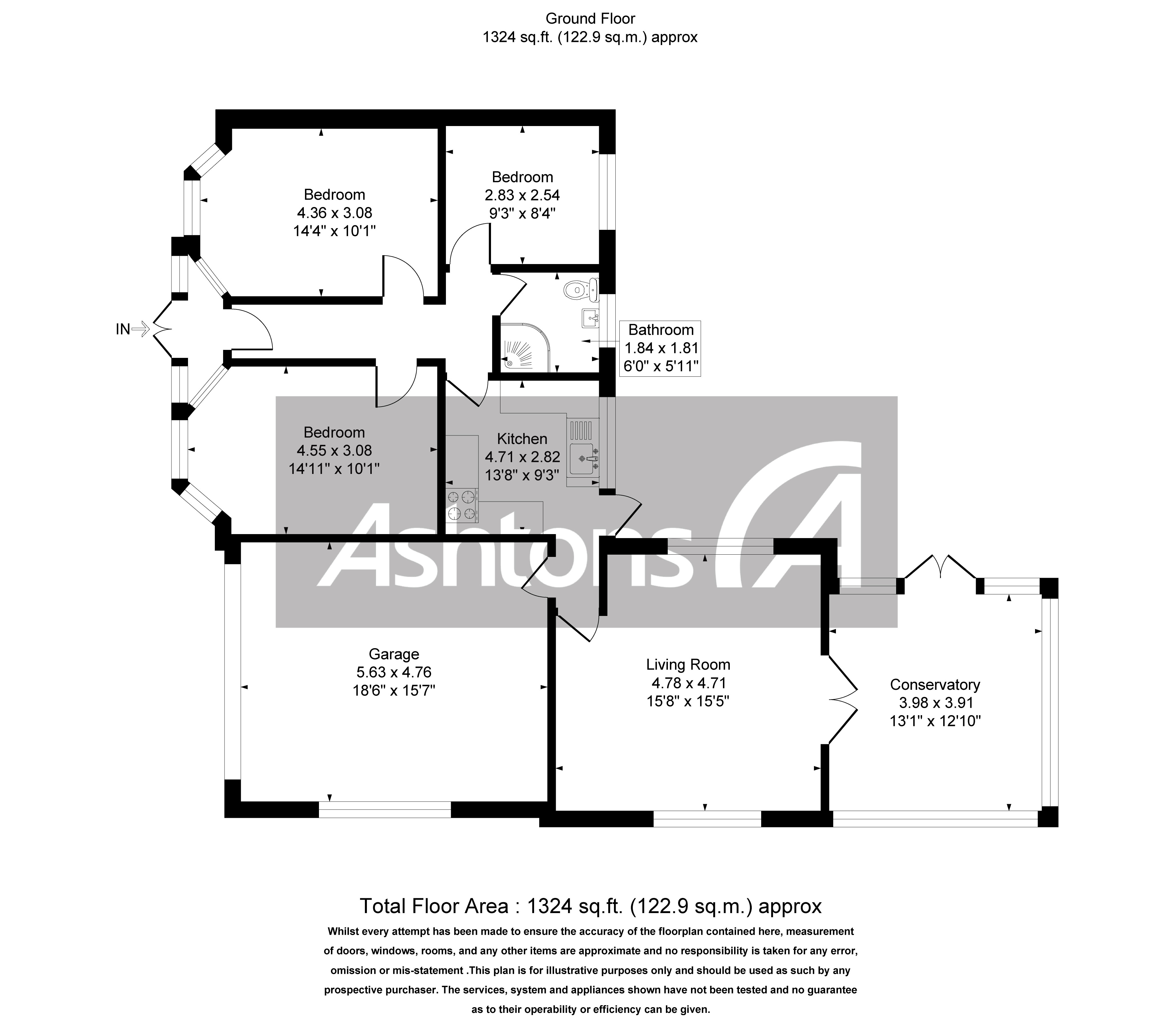 Nel Pan Lane, Leigh Floor Plan