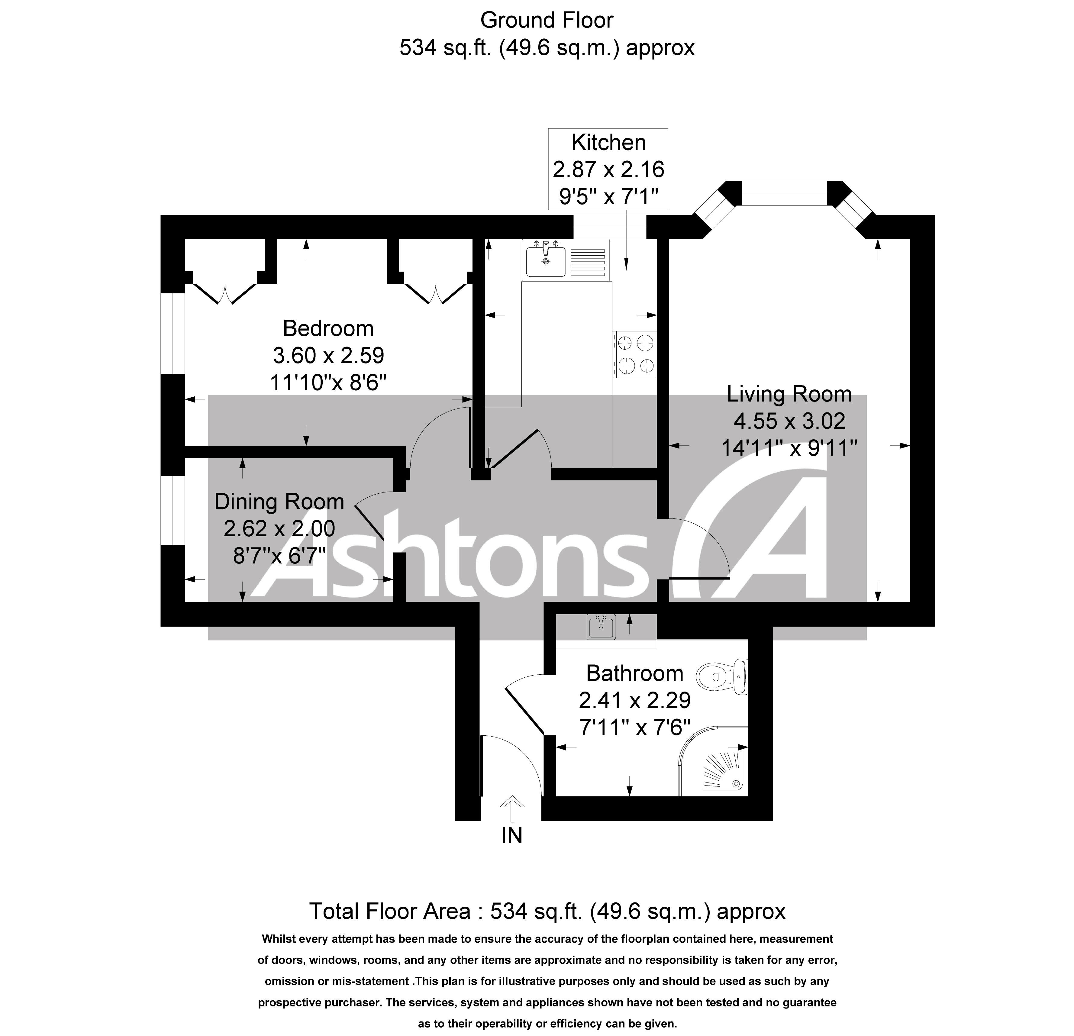 Flat 42, Wigan Floor Plan