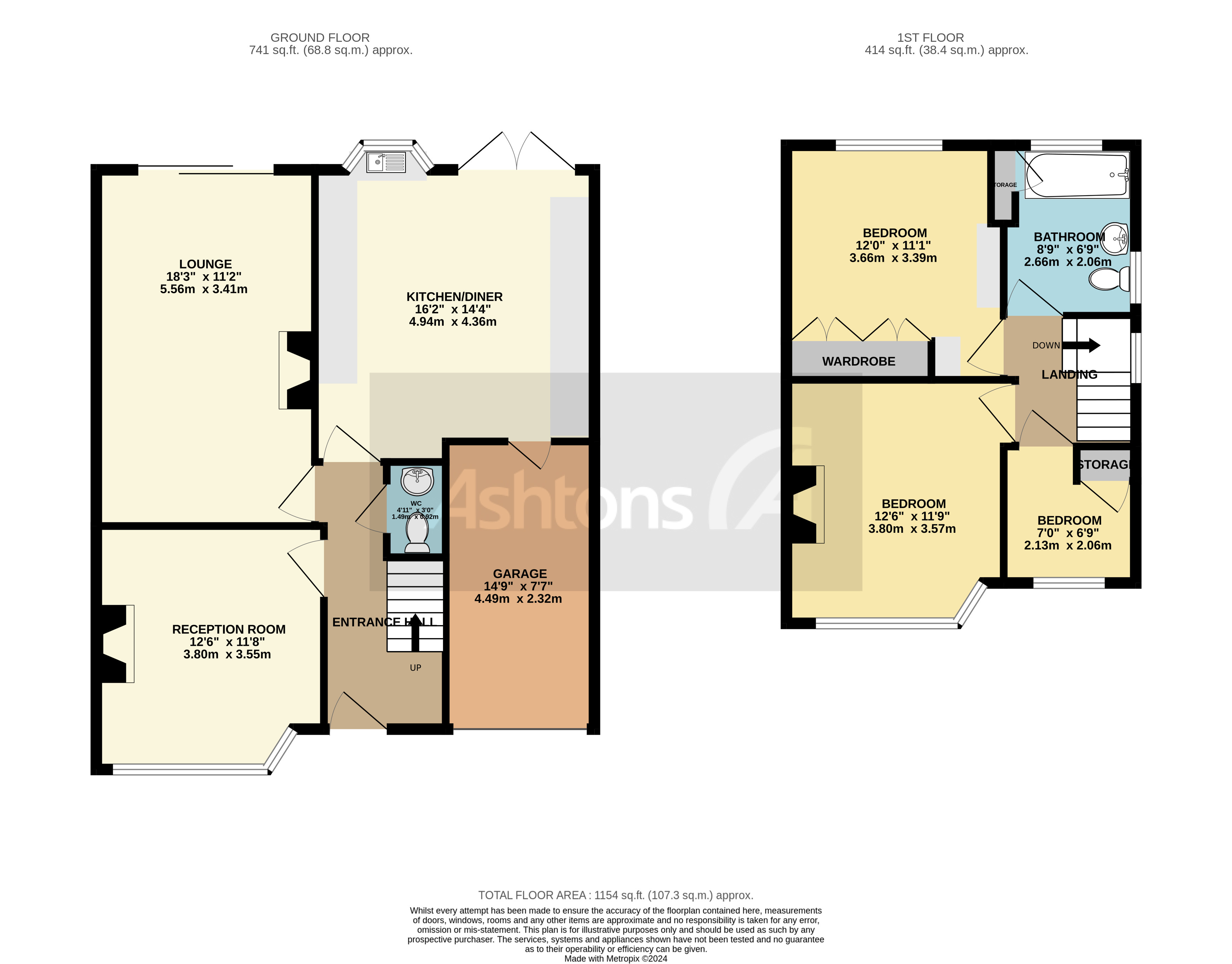 Elm Grove, Warrington Floor Plan