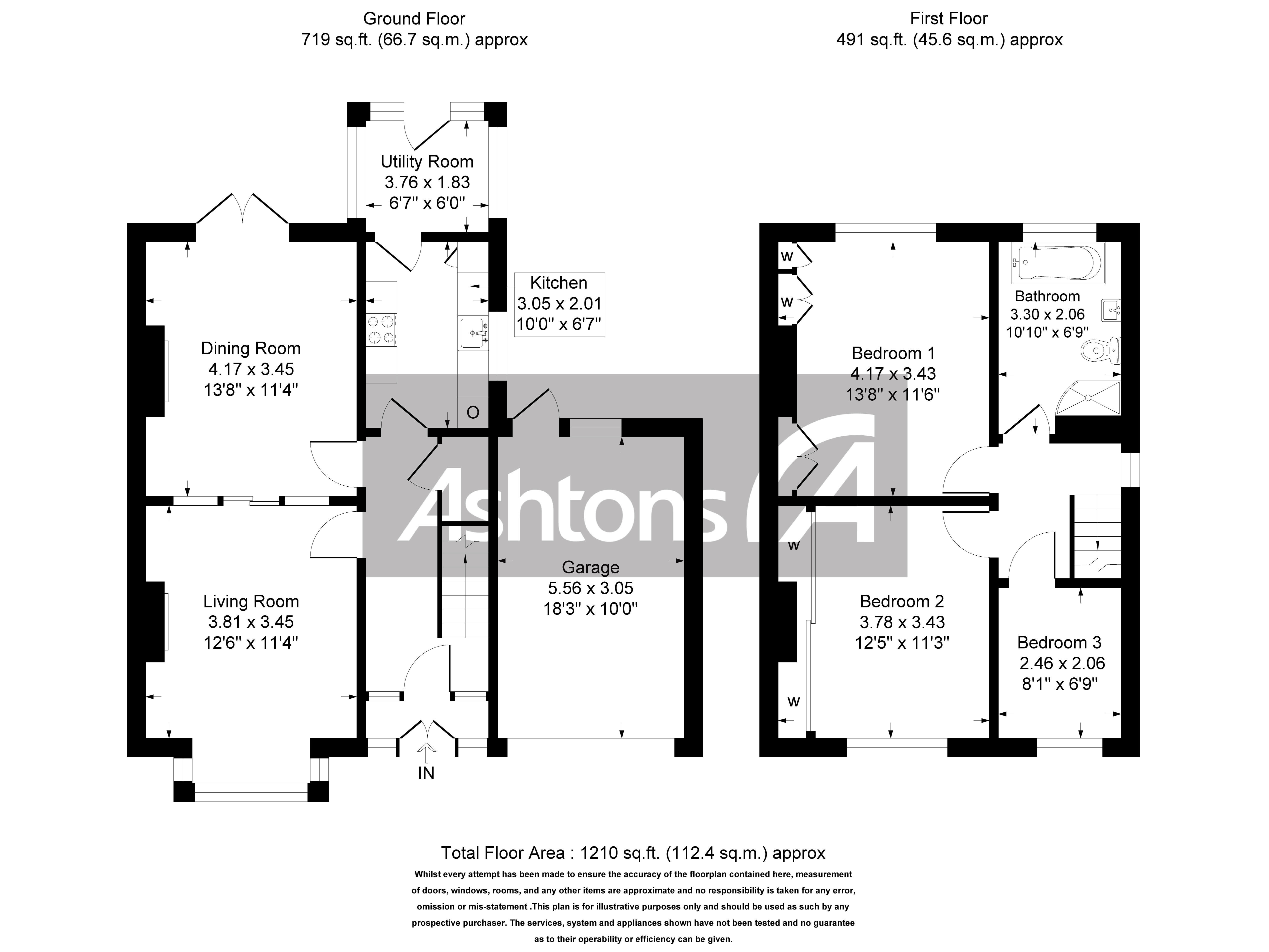 Birley Street, Leigh Floor Plan